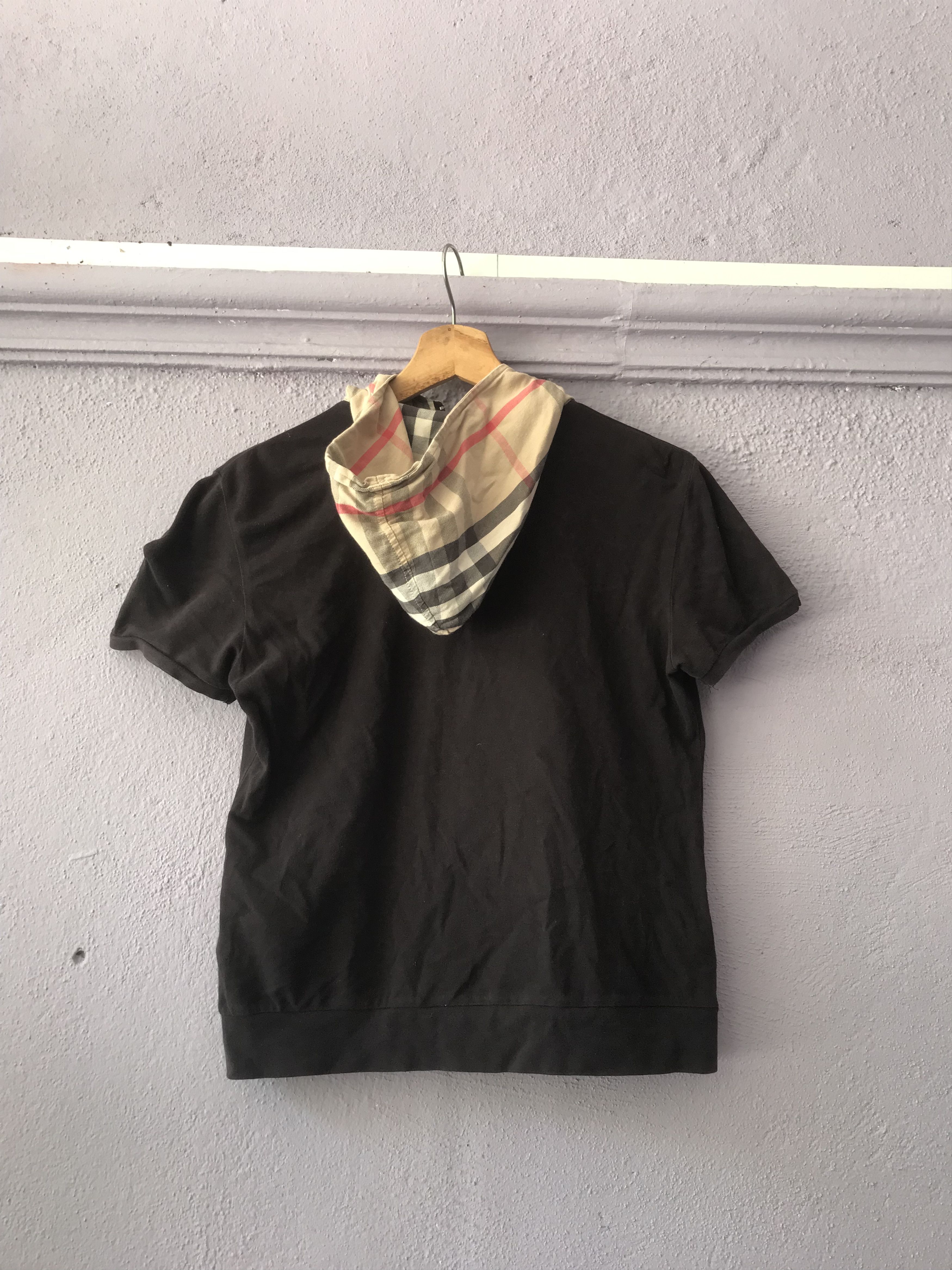 Burberry VINTAGE BURBERRY NOVA CHECK HOODIE SWEATER SIZE L Size US L / EU 52-54 / 3 - 2 Thumbnail