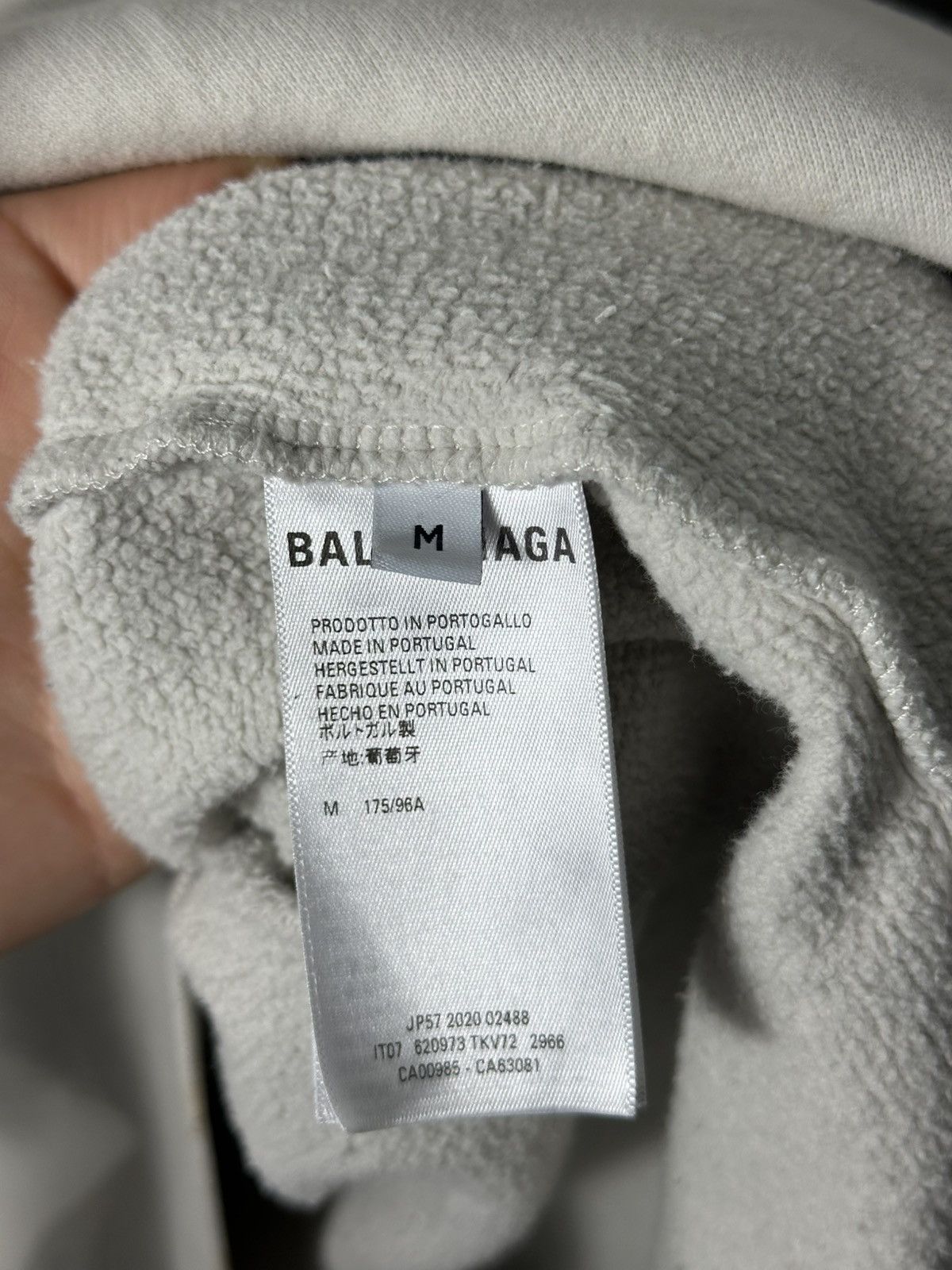 Balenciaga balenciaga embroidered logo hoodie Size US XXL / EU 58 / 5 - 3 Thumbnail