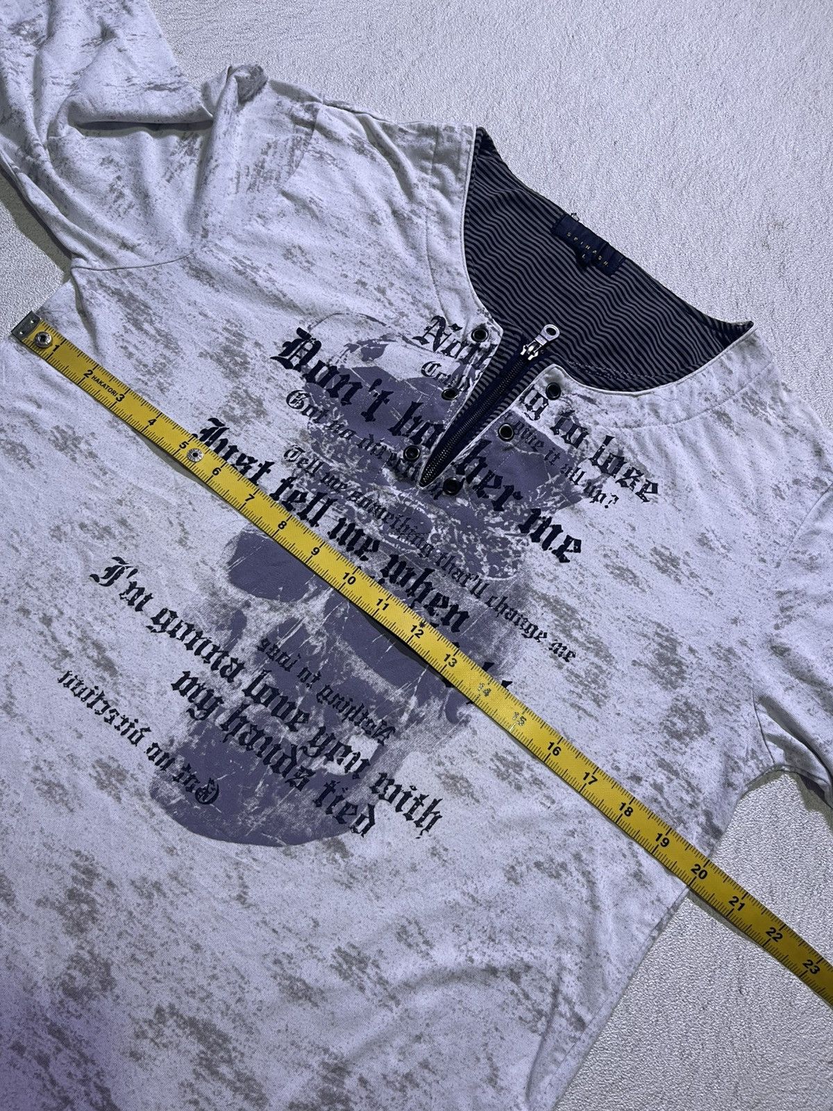 Japanese Brand Y2K SPINASH long sleeve tshirt punk style Size US M / EU 48-50 / 2 - 7 Thumbnail