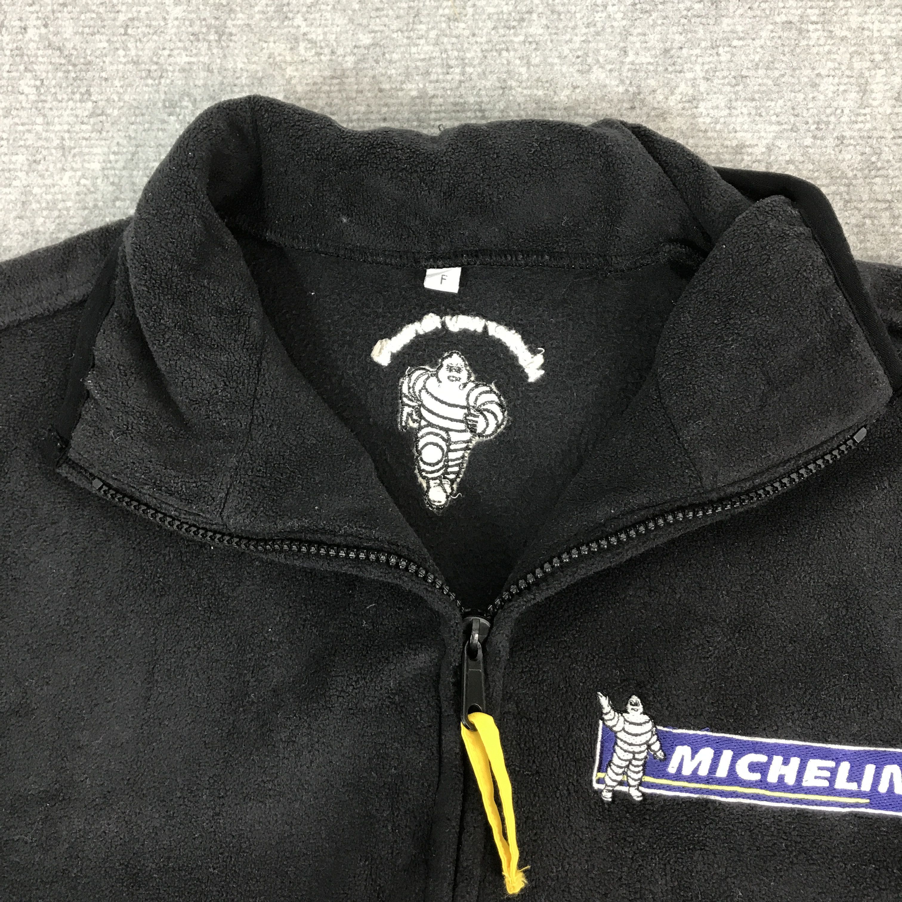 Japanese Brand MICHELIN FLEECE TYRE BRAND JACKET Size US L / EU 52-54 / 3 - 6 Thumbnail