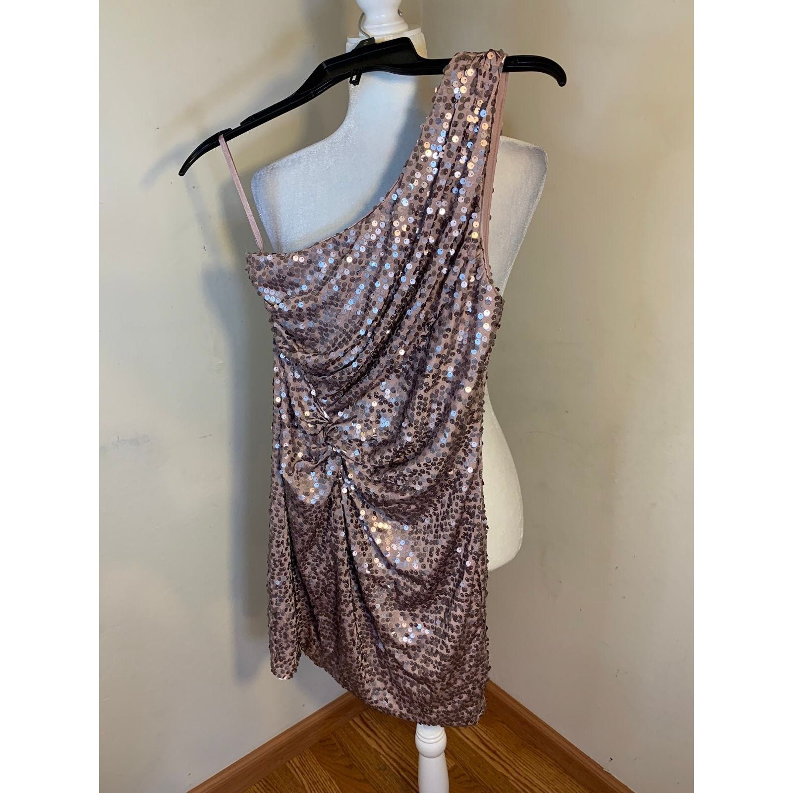 Other Women One shoulder sequin mini dress size S Size S / US 4 / IT 40 - 5 Thumbnail