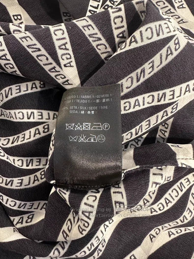 Balenciaga Balenciaga Full-print irregular shirt Size XS / US 0-2 / IT 36-38 - 6 Thumbnail