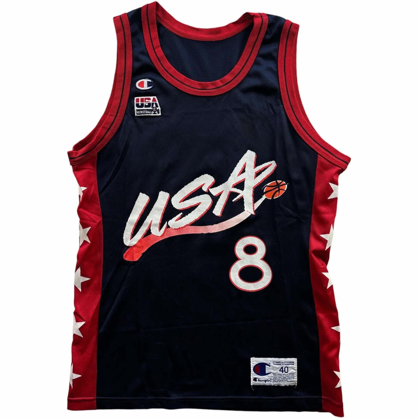 Champion Team USA 1996 Scottie Pippen Champion NBA jersey size 40 Size US M / EU 48-50 / 2 - 1 Thumbnail