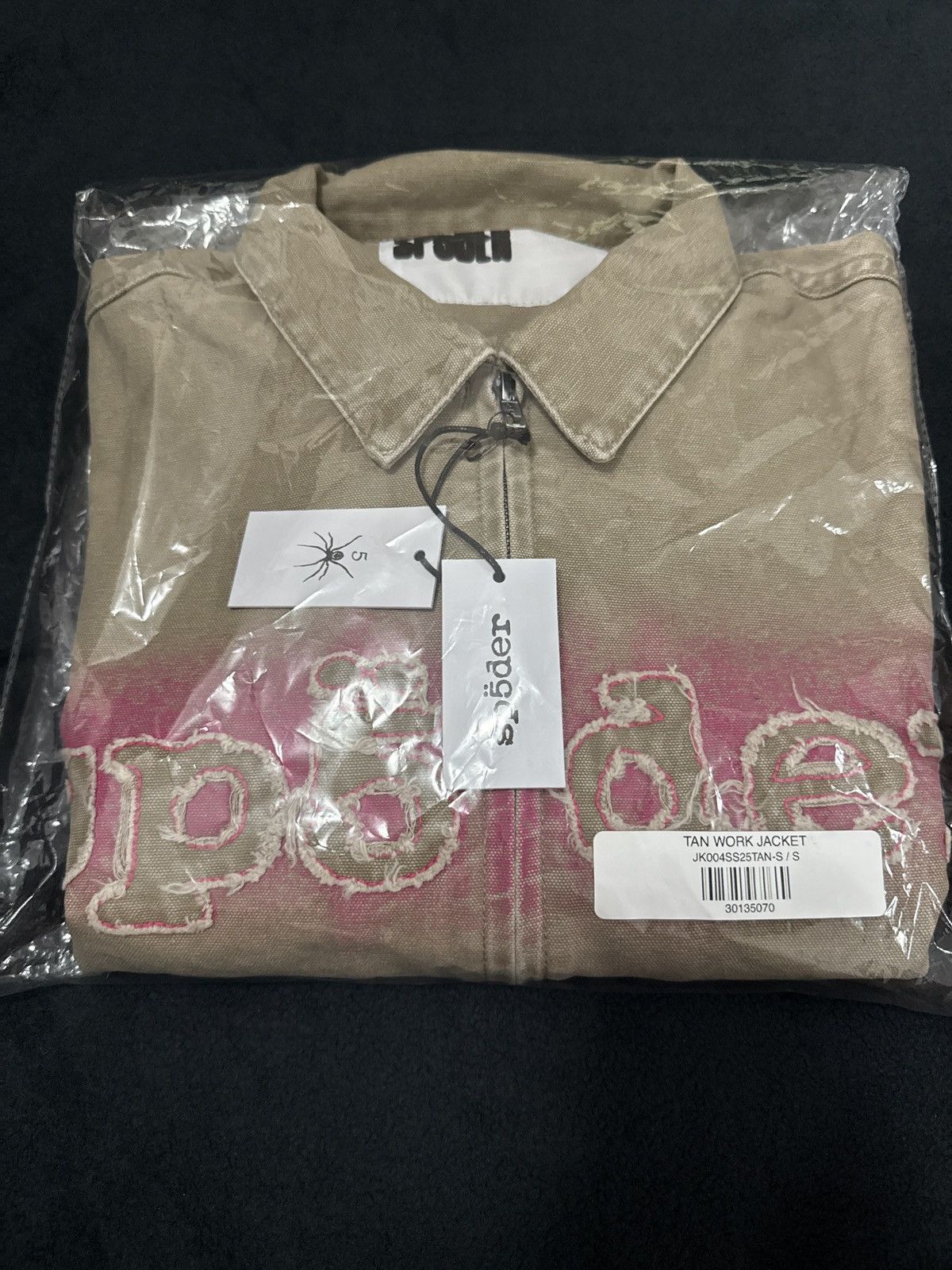 Sp5der Spider/Sp5der Worldwide Tan Canvas Work Jacket Size US S / EU 44-46 / 1 - 1 Thumbnail