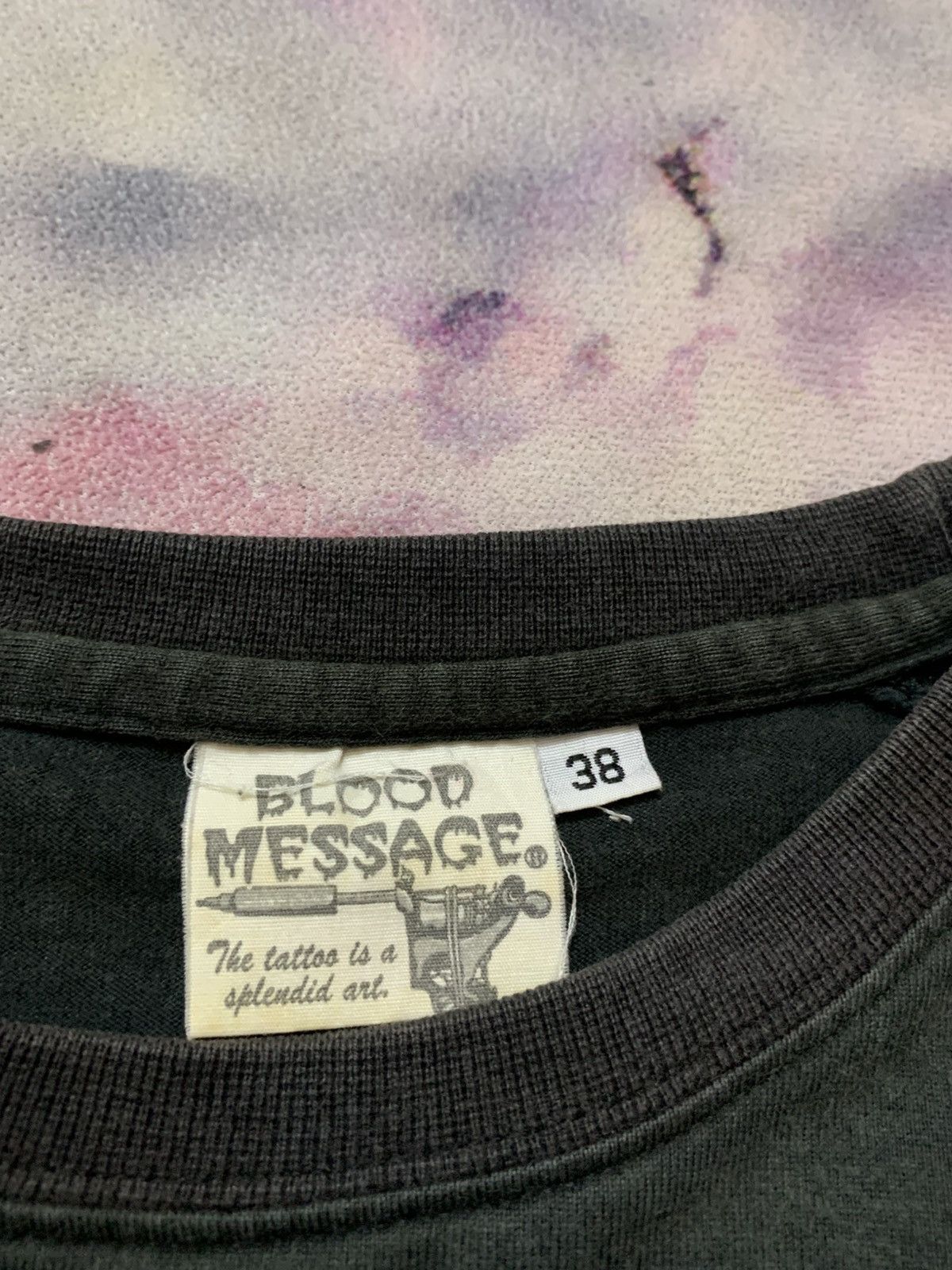 Japanese Brand Tattoo Japanese Brand Blood Message Rockabilly Size US S / EU 44-46 / 1 - 7 Thumbnail