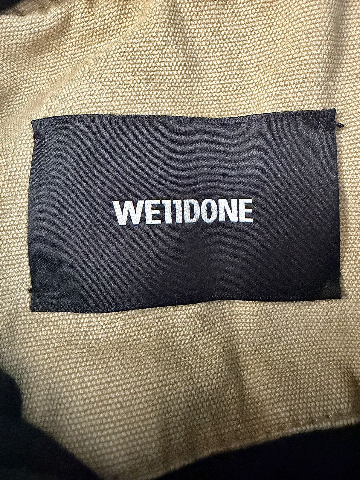 WE11DONE WE11DONE Canvas Detroit Canvas Hooded Bomber Jacket Size US M / EU 48-50 / 2 - 5 Thumbnail