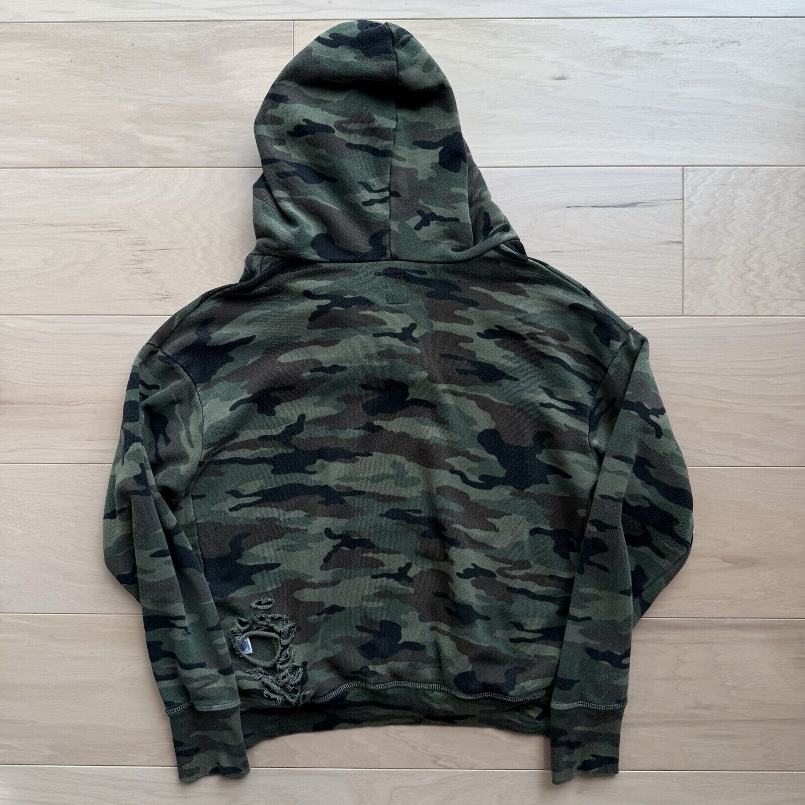 NSF NSF Hoodie Women's M Multicolor Camo Fleece Pullover Size M / US 6-8 / IT 42-44 - 7 Thumbnail