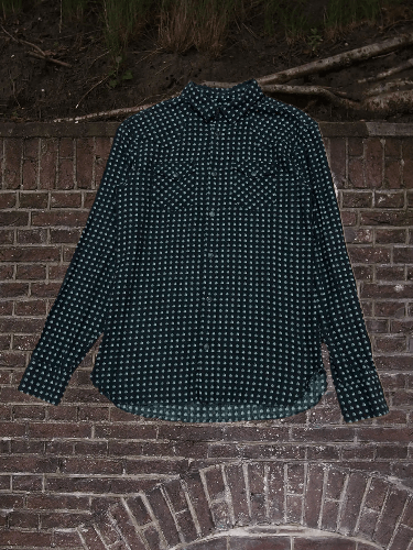 Allsaints AllSaints Cardtridge Shirt Abstract Geometric Pattern RARE Size US XS / EU 42 / 0 - 1 Thumbnail
