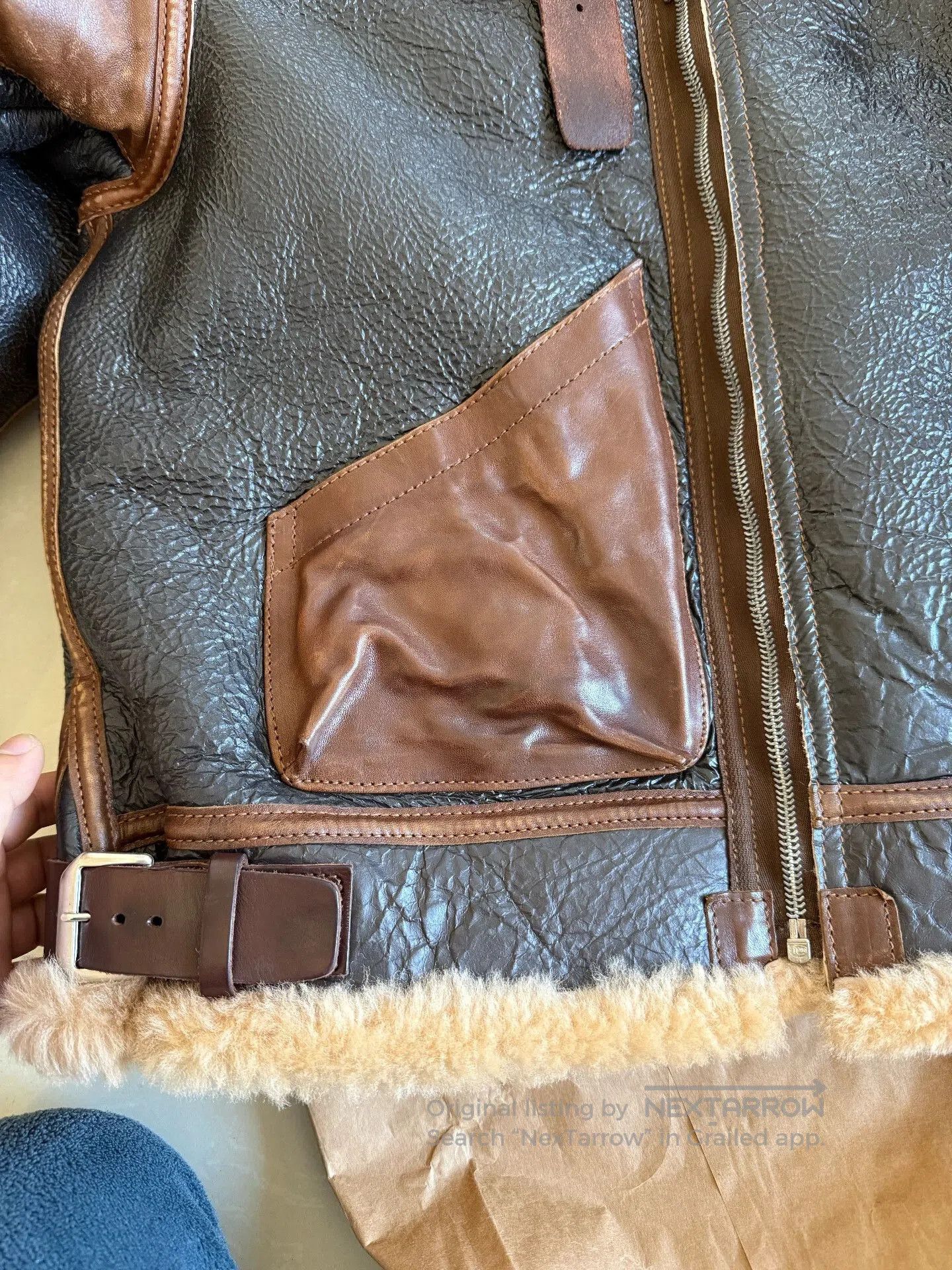 Eastman Leather Clothing Eastman B3 Leather Jacket Size 38. Size US M / EU 48-50 / 2 - 7 Thumbnail