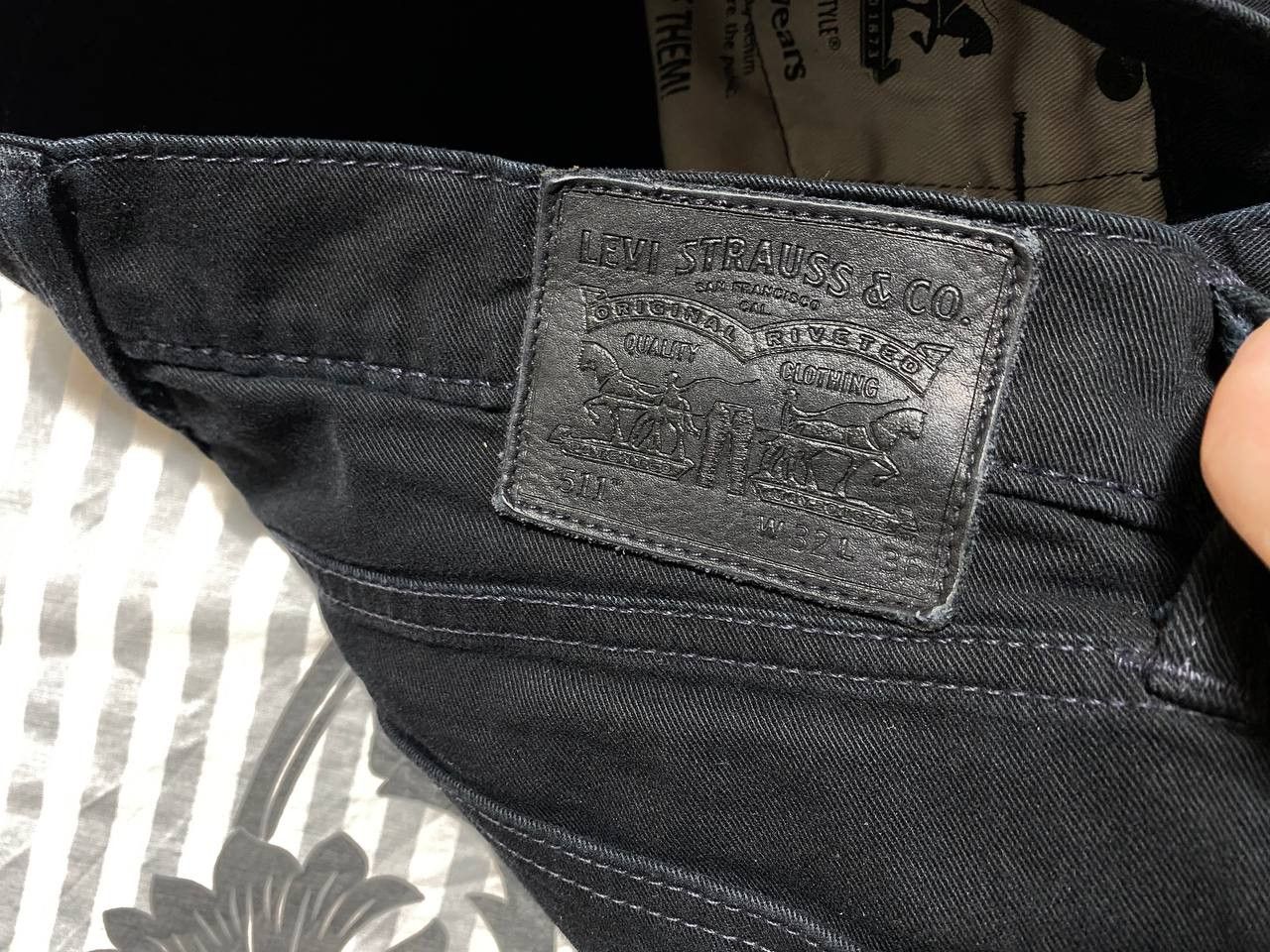 Levi's × Vintage Vintage Levis 511 BLACKTAB Faded Wash Denim Size US 32 / EU 48 - 7 Thumbnail