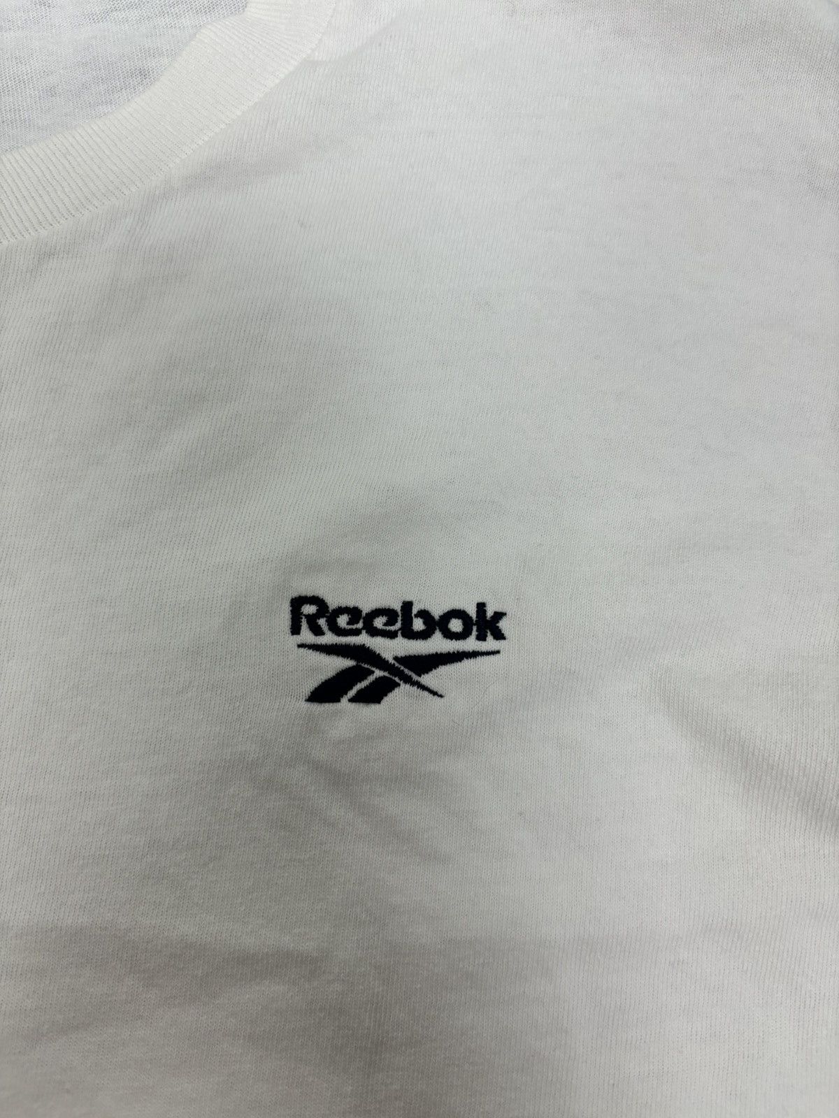 Reebok × Vintage Vintage 90s white reebok long sleeve tshirt Size US L / EU 52-54 / 3 - 5 Thumbnail