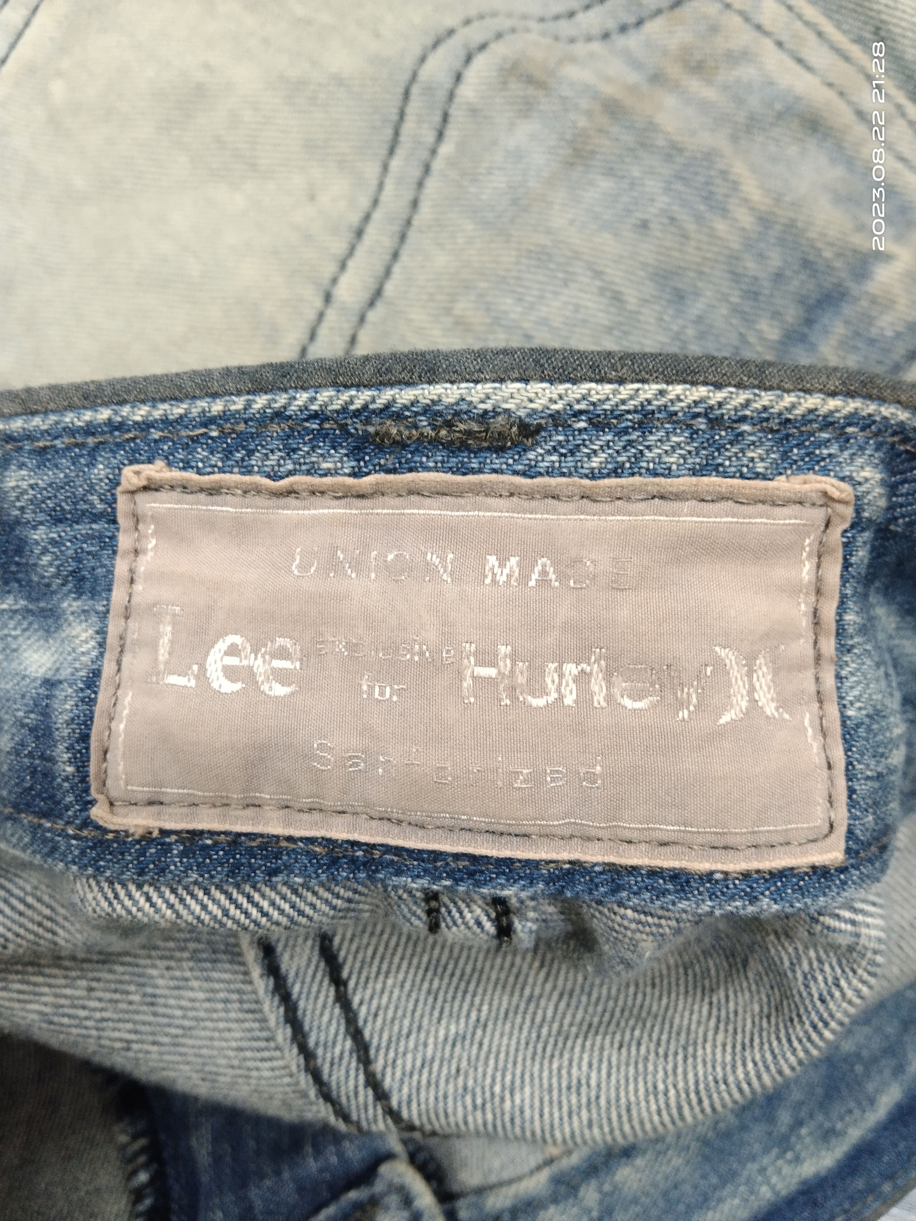 Hurley SICK RUSTY LEE X HURLEY DENIM PANTS Size US 32 / EU 48 - 8 Thumbnail
