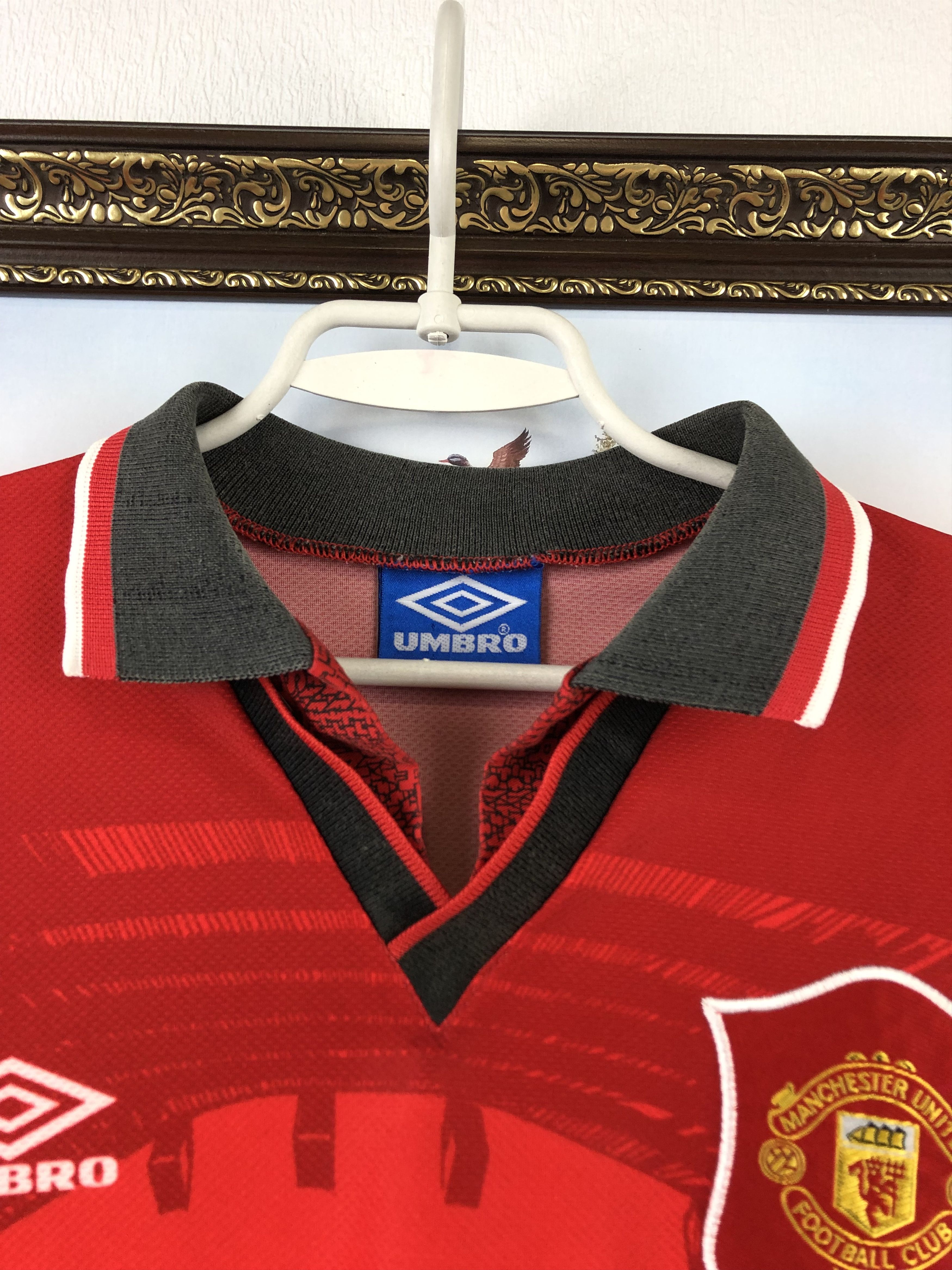 Umbro Manchester United football shirt 1994 Soccer Umbro Jersey Size US XXL / EU 58 / 5 - 7 Thumbnail
