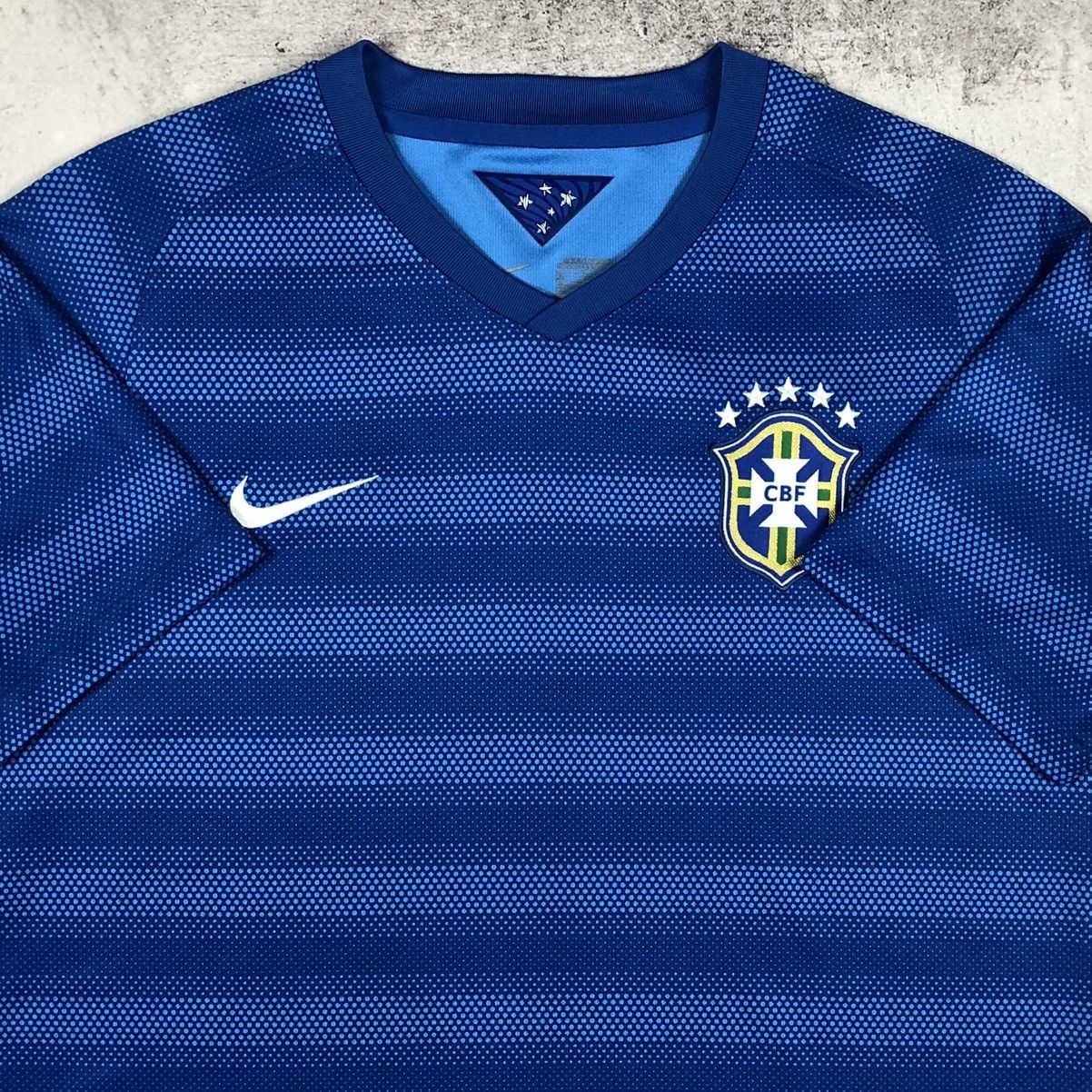 Nike Brazil CBF 2014-2015 Nike Away Soccer Jersey youth XL Size US S / EU 44-46 / 1 - 4 Thumbnail