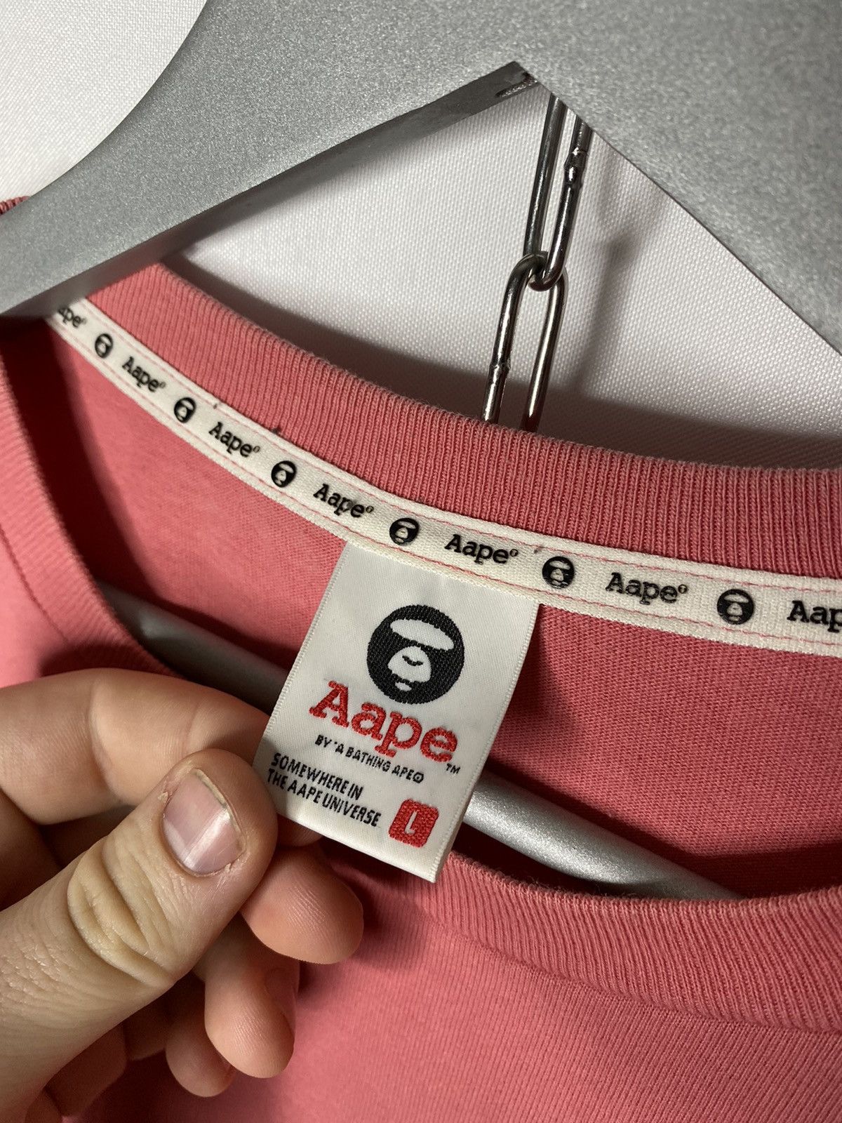 Aape Aape by A Bathing Ape Long Sleeve Tee Size US L / EU 52-54 / 3 - 8 Thumbnail