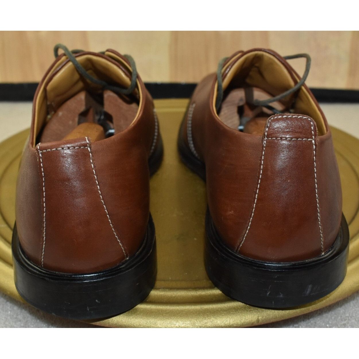 Cole Haan Cole Haan Beckett II Men's Shoes 11 M Brown Leather Split To Size US 11 / EU 44 - 4 Thumbnail