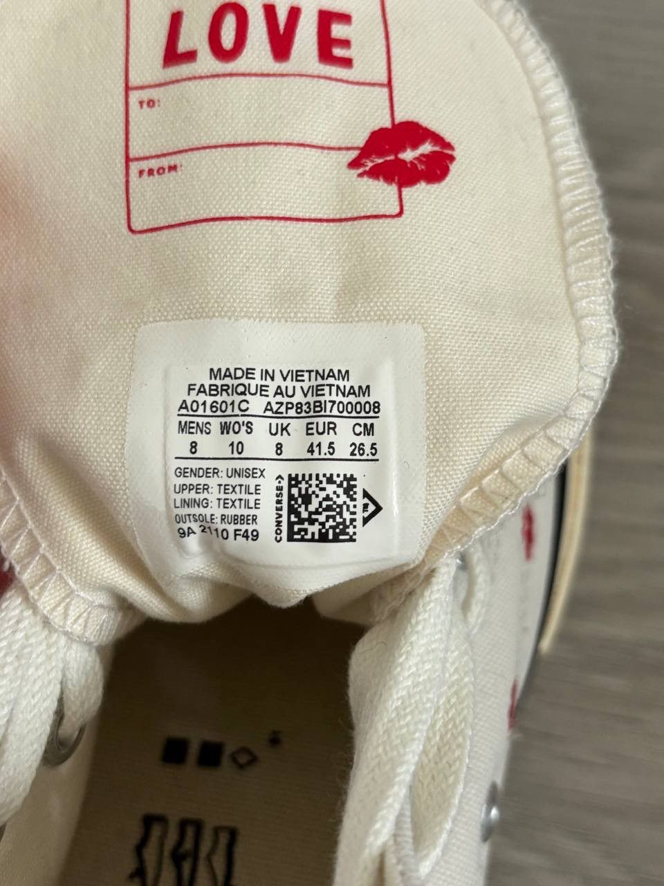Converse × Japanese Brand converse chuck taylor 70’s valentines 2022 collection limit Size US 10 / IT 40 - 8 Thumbnail