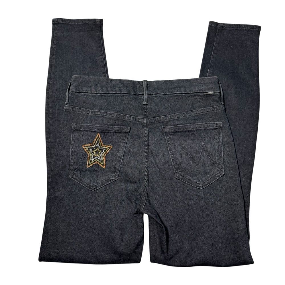 MOTHER MOTHER The Looker High Waisted Blackbird Jeans Size 28 Size 28" / US 6 / IT 42 - 4 Thumbnail