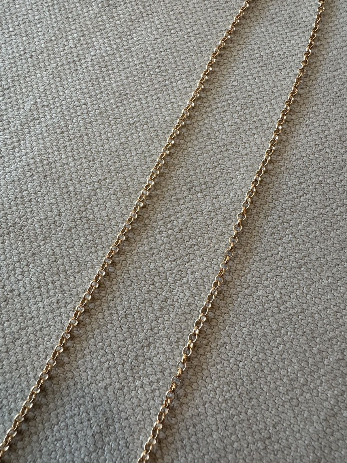 Chrome Hearts Chrome Hearts 22k Yellow Gold Diamond Safety Pin Necklace Size ONE SIZE - 3 Thumbnail