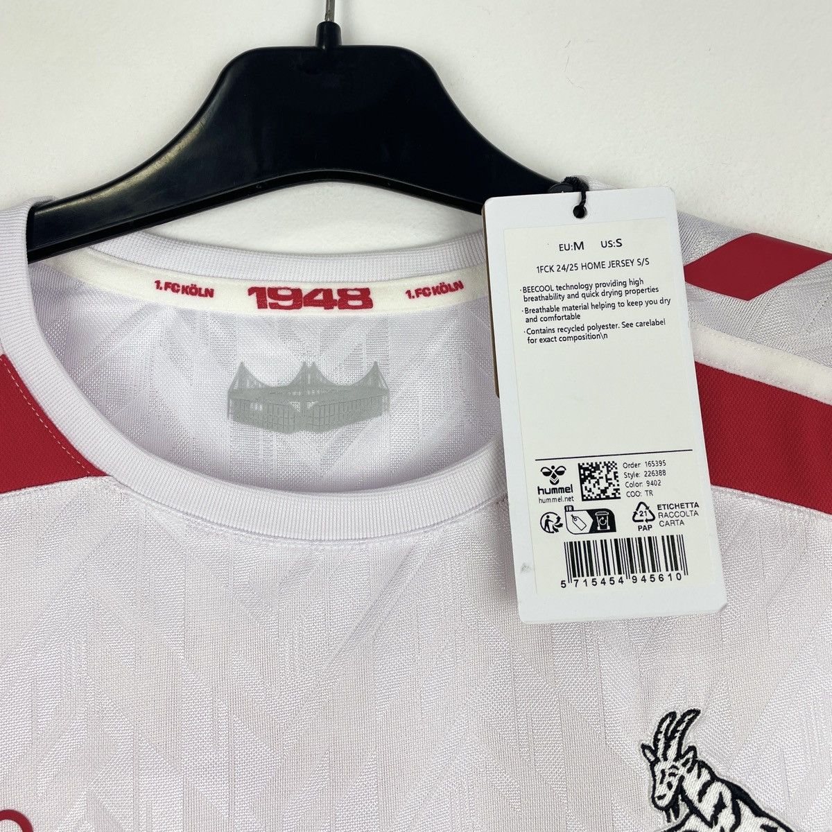 Hummel 1. FC Koln x Hummel Jan Thielmann Away Jersey 2024/2025 S-M Size US M / EU 48-50 / 2 - 8 Thumbnail