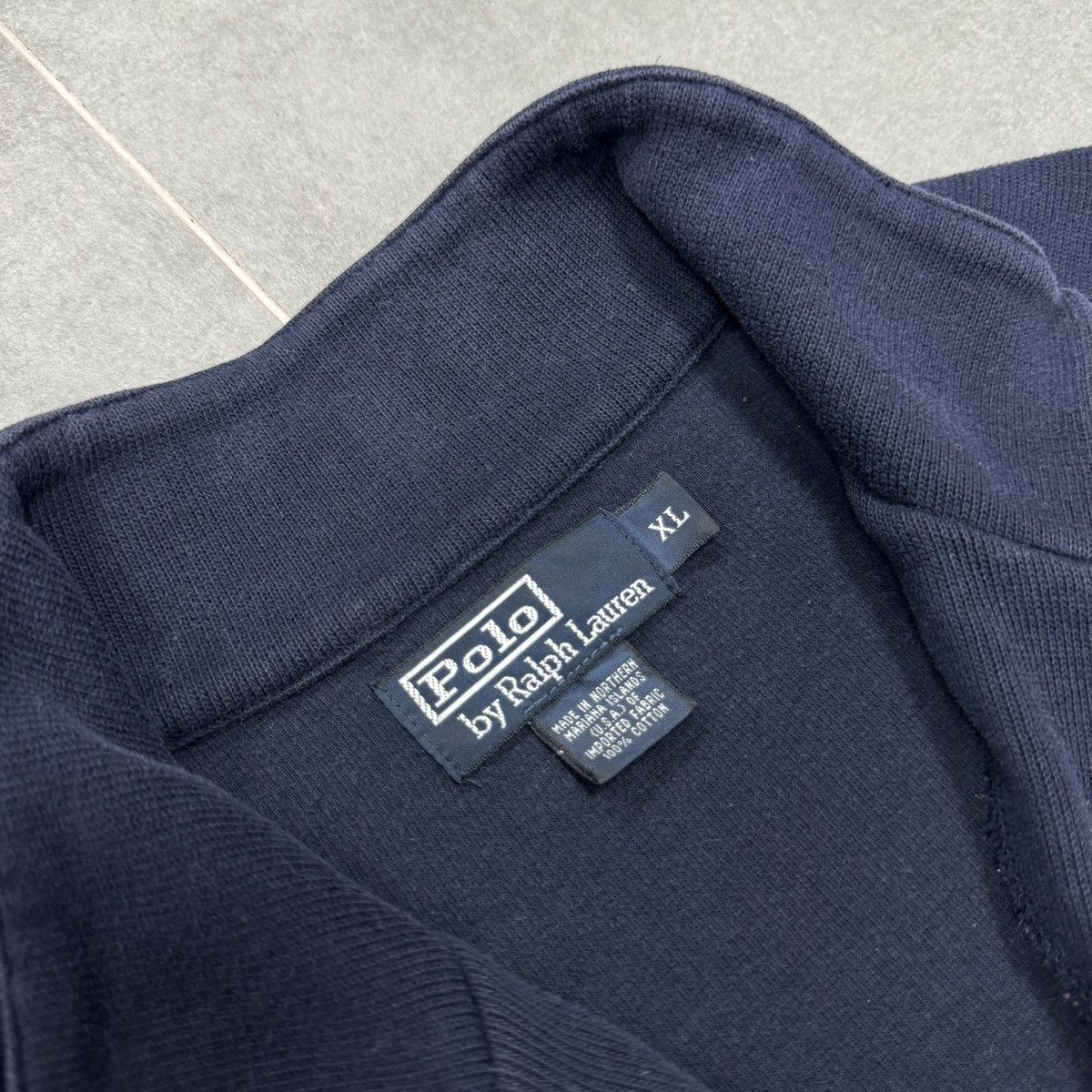 Polo Ralph Lauren × Vintage Vintage Polo Ralph Lauren 1/3 Zip Pullover Sweater Jumper Size US XL / EU 56 / 4 - 10 Thumbnail