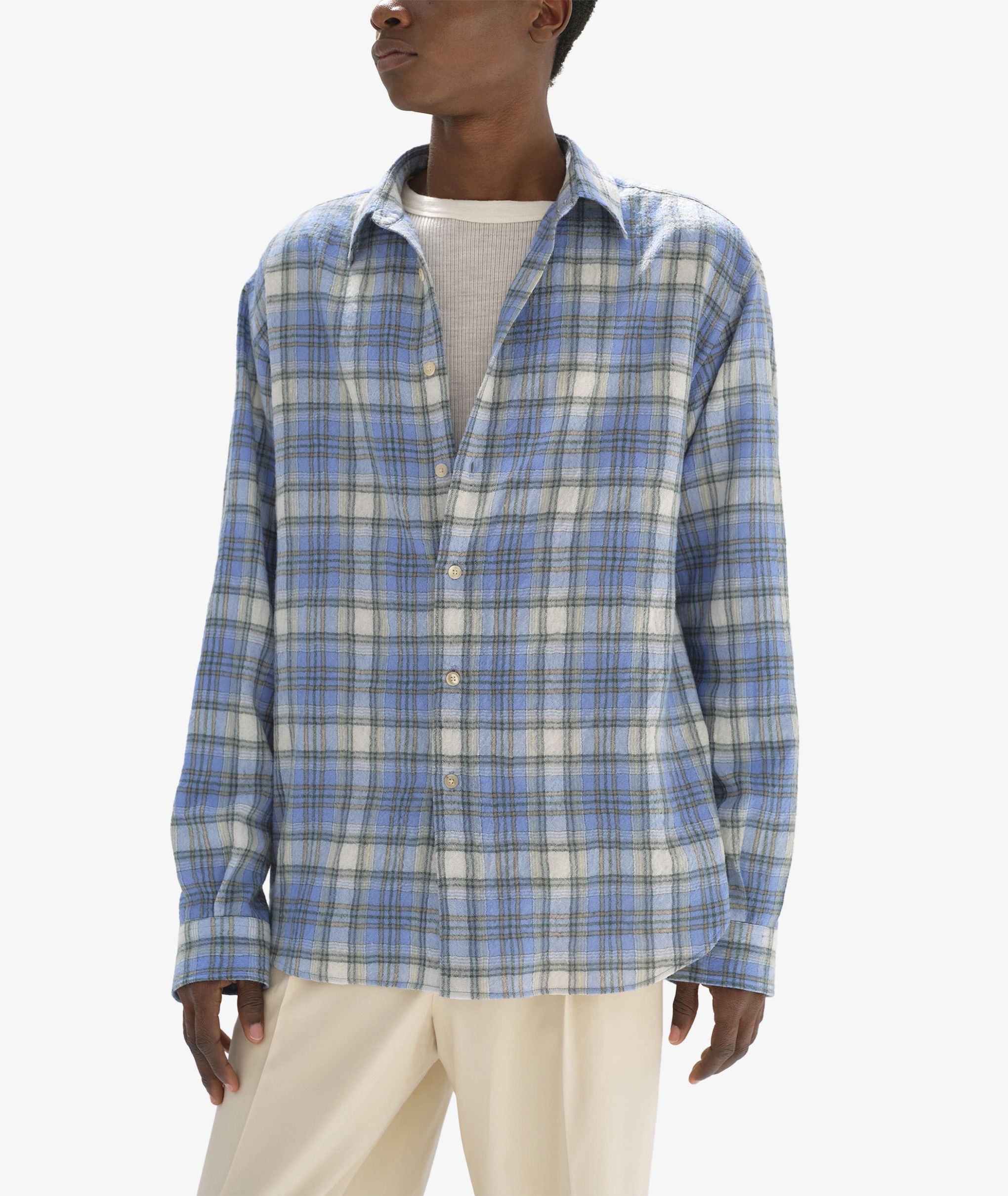 Auralee LS Selvedge Weather Cloth Shirt | Grailed