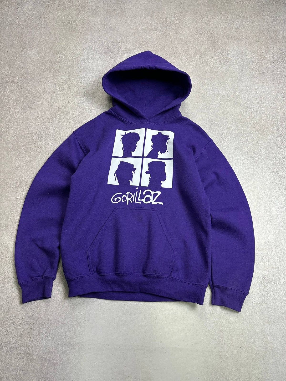 Band Tees Very Rare 00s Gorillaz Demon Days Hooded Zip Up Sweatshirt Size US S / EU 44-46 / 1 - 2 Thumbnail