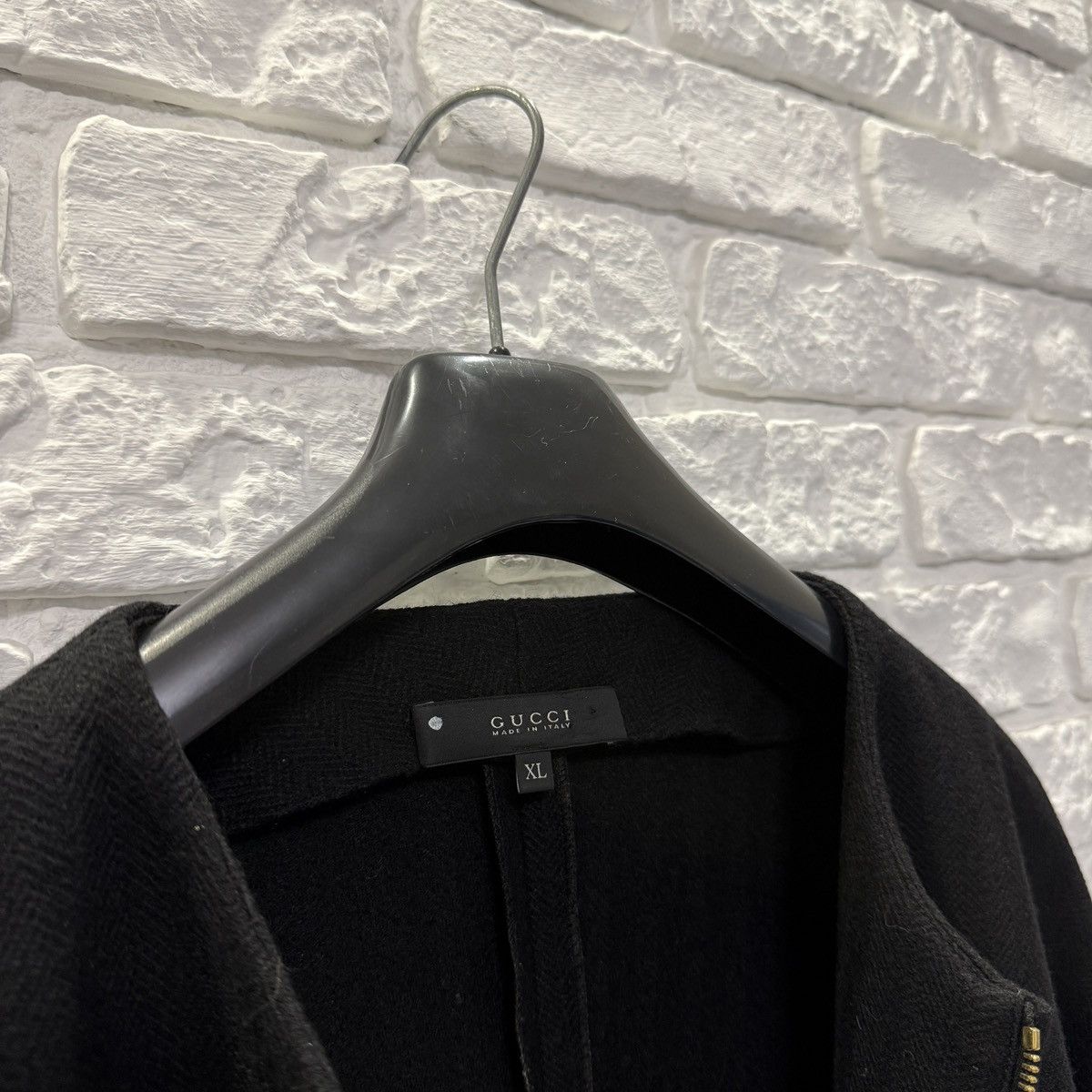 Gucci Rare Women’s Bomber Jacket Gucci 100 % Lana Wool XL Size XL / US 12-14 / IT 48-50 - 4 Thumbnail