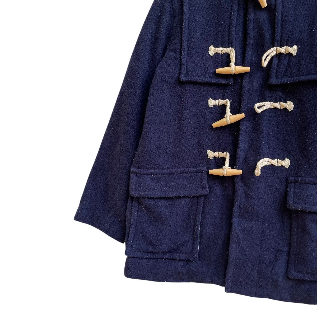 Japanese Brand × Ne-Net × Vintage 💥Vintage Ne Net Monogram Lining Hooded Toggles Button Jacket Size US M / EU 48-50 / 2 - 5 Thumbnail