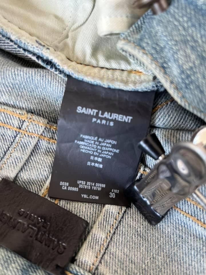 Saint Laurent Paris Saint Laurent 2014 Crash Reissue Size US 30 / EU 46 - 6 Thumbnail