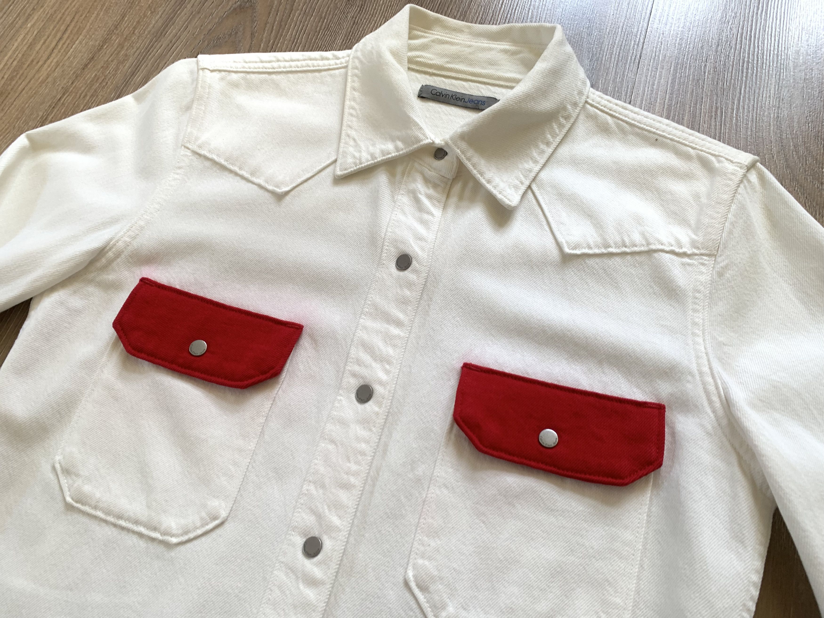 Calvin Klein Vintage Calvin Klein Jeans Denim Shirt Button Size US S / EU 44-46 / 1 - 4 Thumbnail
