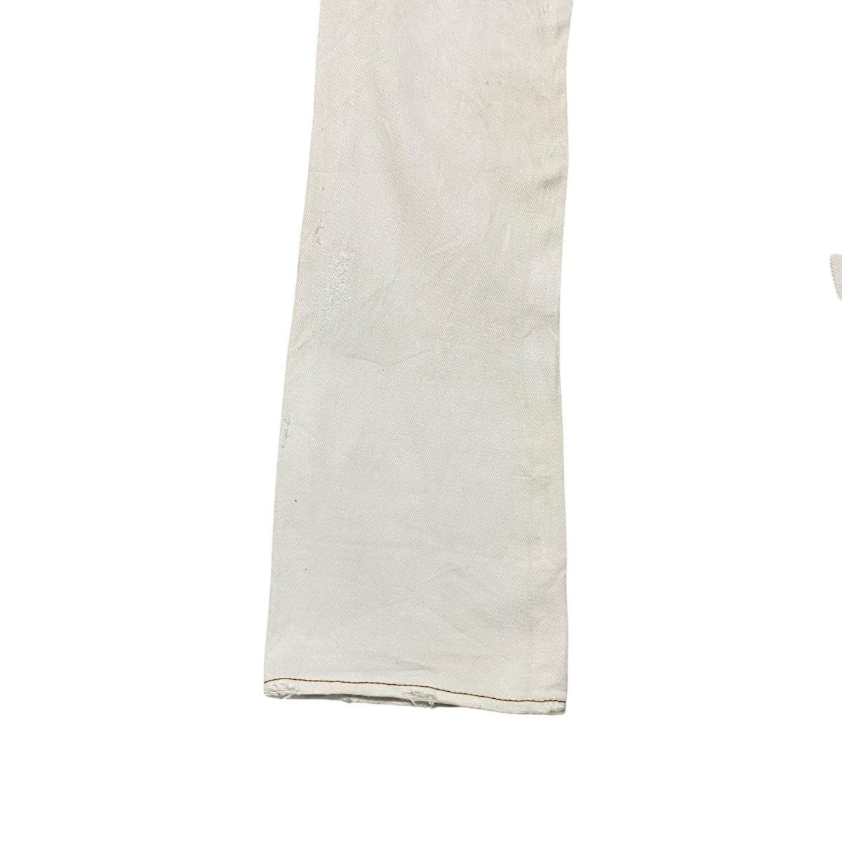 GOA G.O.A White Vintage Distressed Denim Size US 28 / EU 44 - 14 Thumbnail
