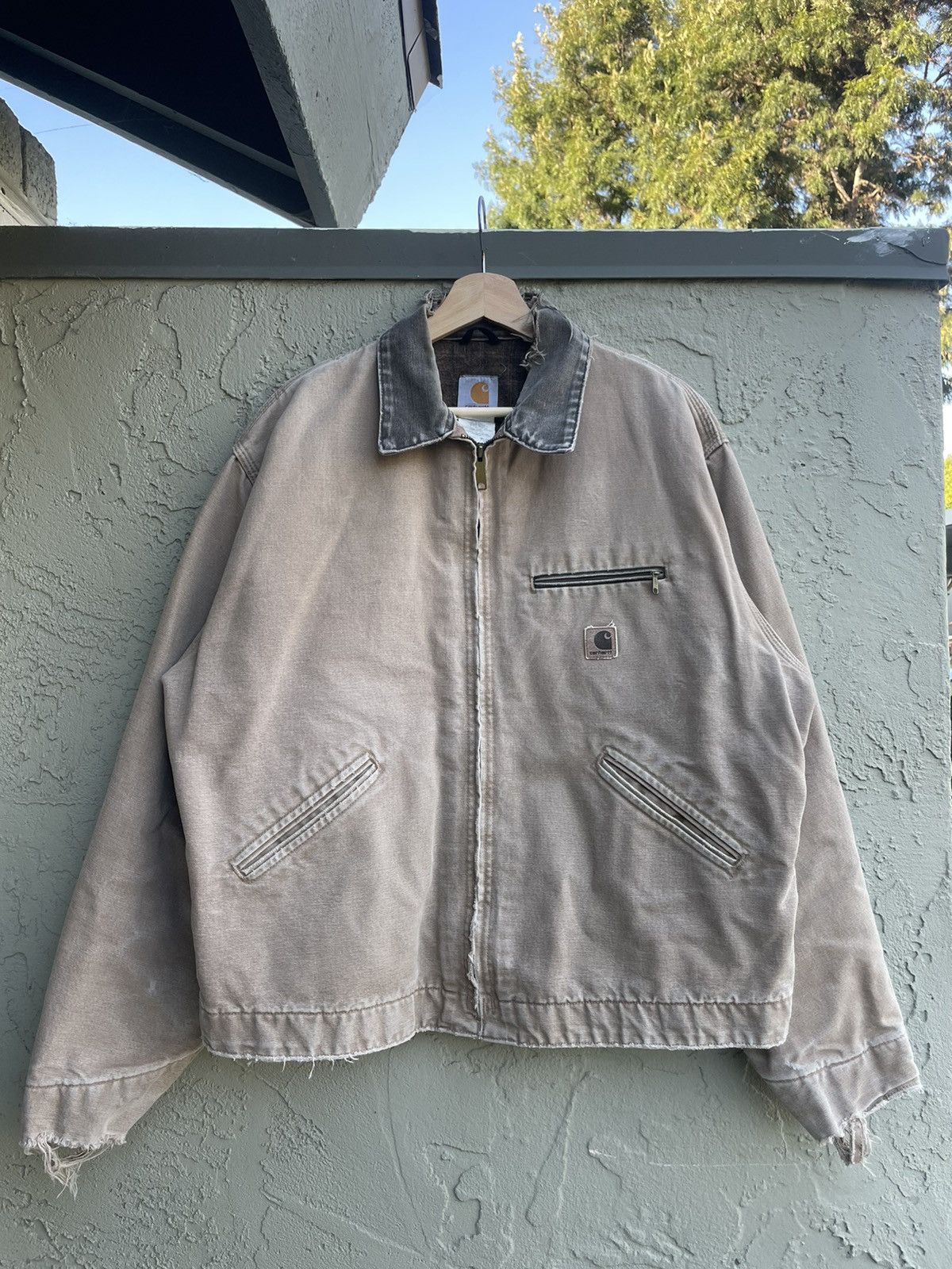 image of Carhartt J97 Detroit Jacket Faded Brown (Size Xl), Men's