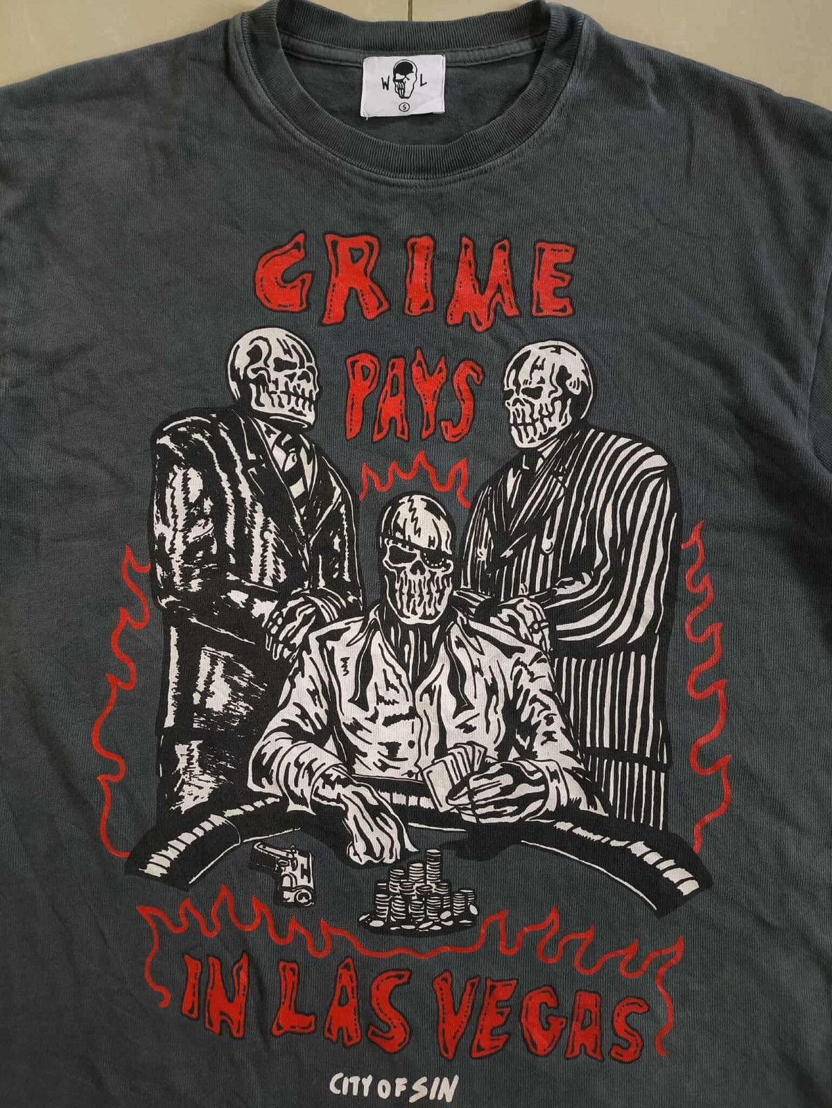 Warren Lotas Warren Lotas Crime Pays Shirt Size US L / EU 52-54 / 3 - 2 Thumbnail