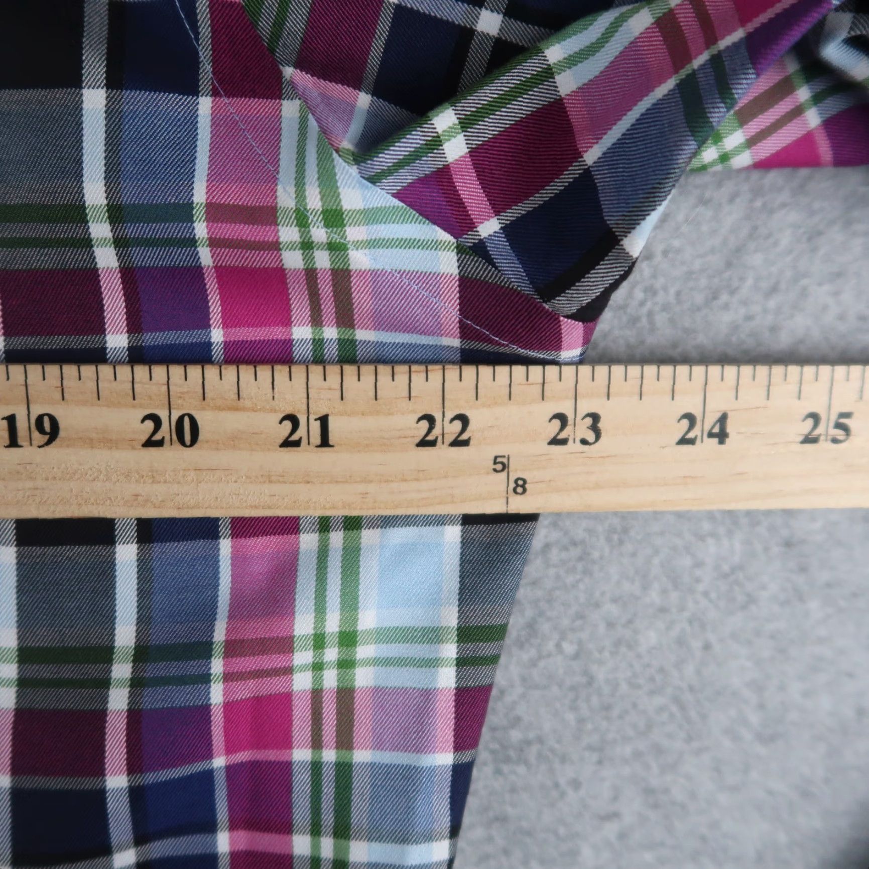 Peter Millar Peter Millar Dress Shirt M Multicolor Plaid 100% Cotton Long Sleeve Button-Down Collar Mens Size US M / EU 48-50 / 2 - 7 Thumbnail
