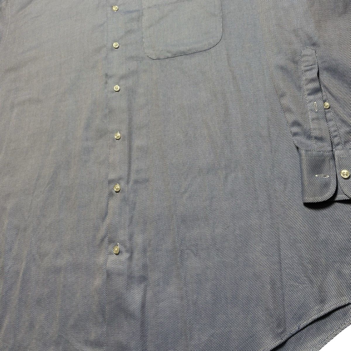 Peter Millar Peter Millar Long Sleeve Dress Shirt Blue Birds Eye Men’s XL Size US XL / EU 56 / 4 - 2 Thumbnail