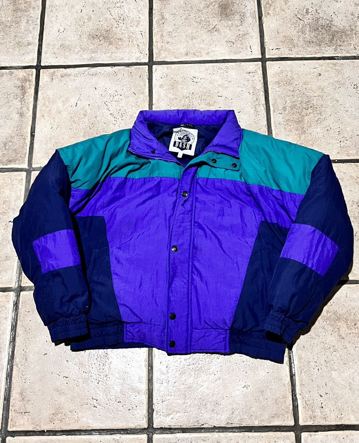 Vintage 80s vintage sports jacket Size US L / EU 52-54 / 3 - 1 Thumbnail