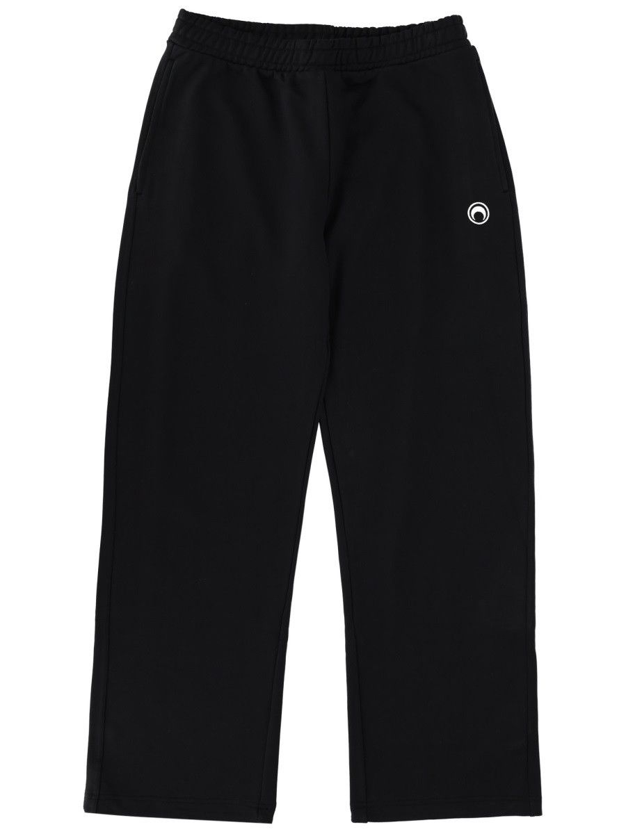 Marine Serre MARINE SERRE JOGGER PANTS WITH LOGO - BLACK Size US 32 / EU 48 - 1 Thumbnail