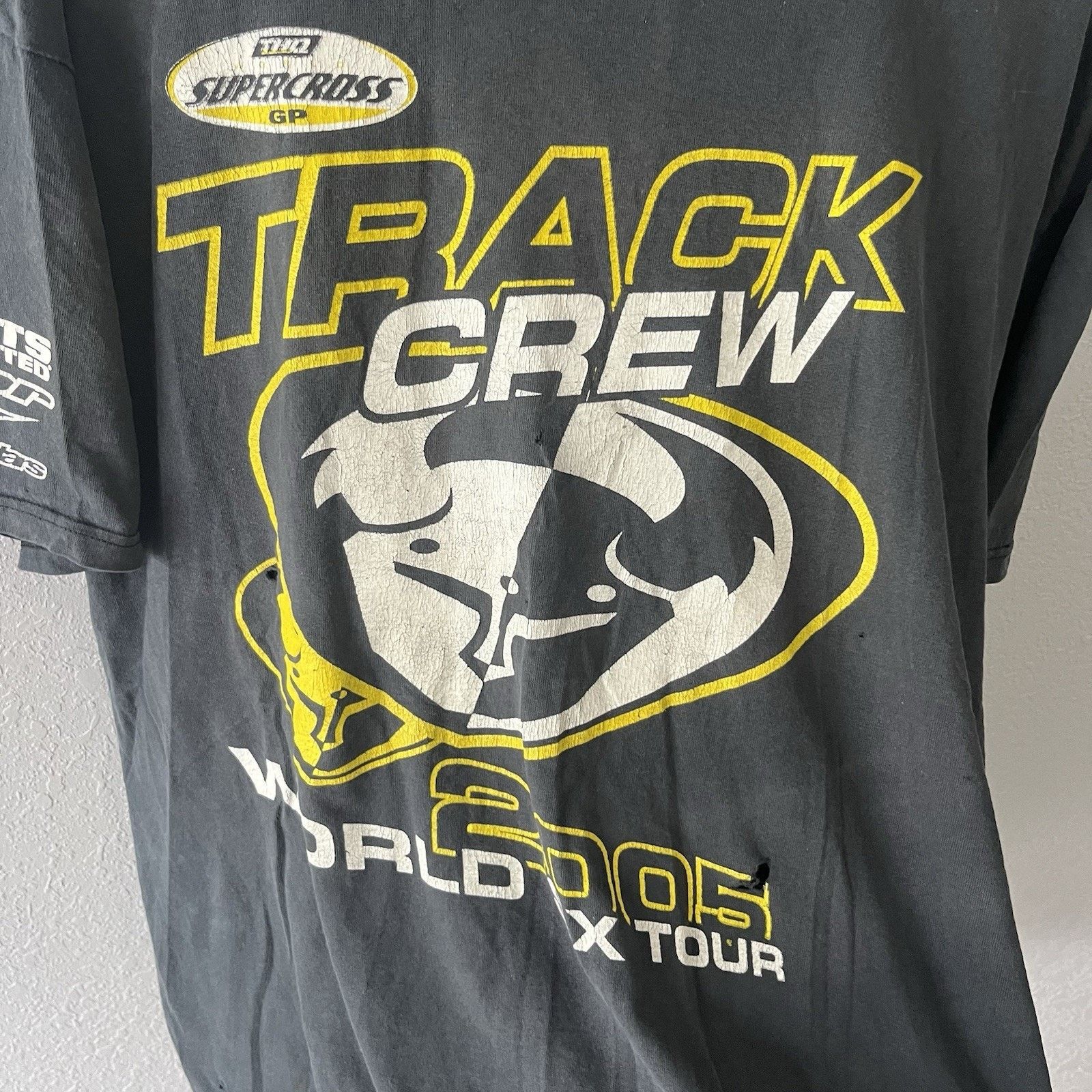 Vintage Vintage 2005 Pit Crew Racing Tshirt Men’s XL Fox Racing Dist Size US XL / EU 56 / 4 - 3 Thumbnail