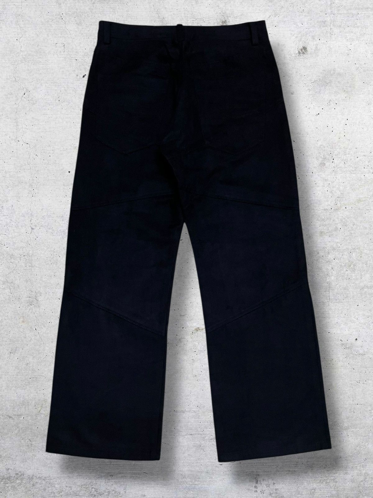 Beauty Beast VINTAGE ARTISTIC 1990S JAPAN DESIGNER SUEDE MATERIAL PANT Size US 31 - 7 Thumbnail