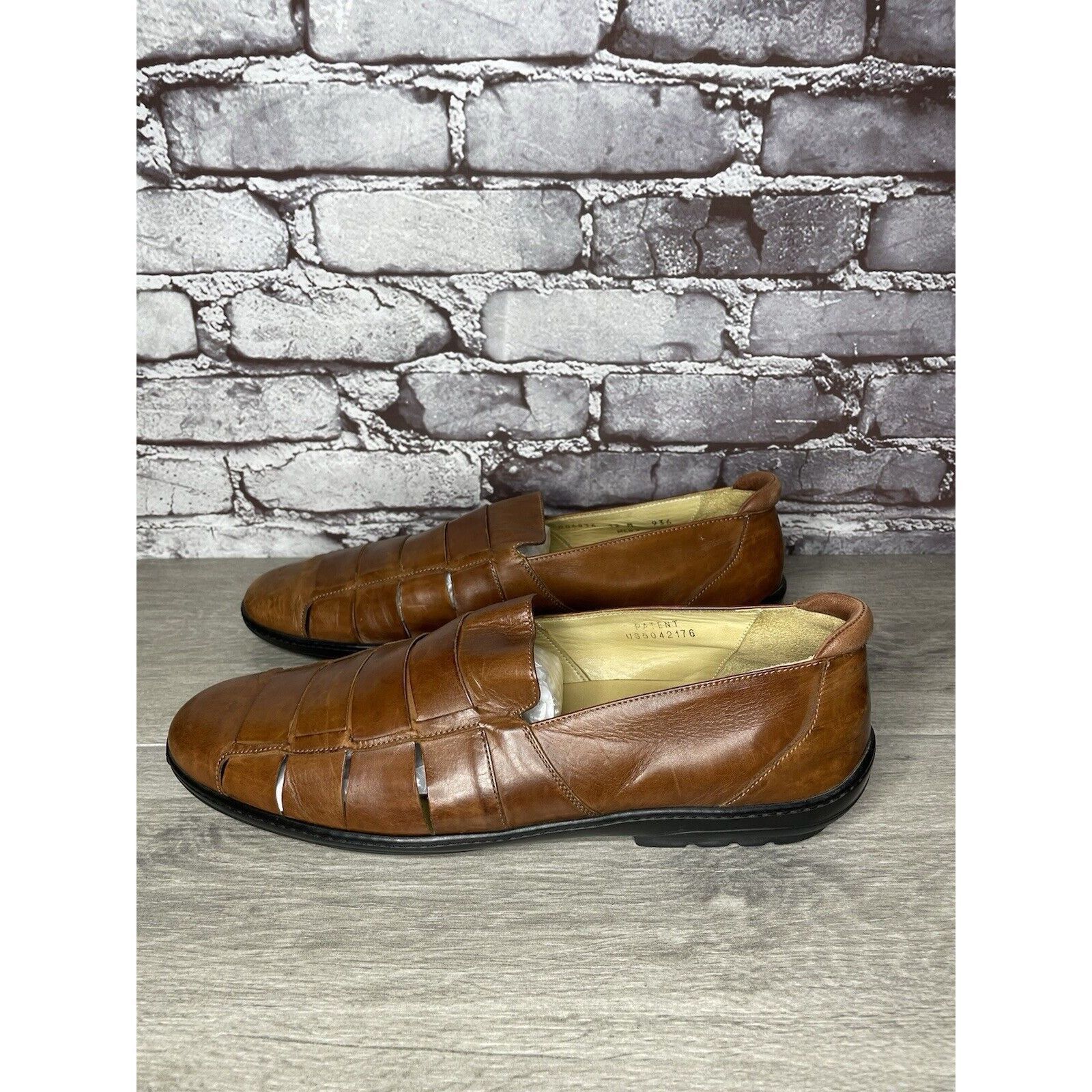Cole Haan Cole Haan Collection Air Brown Leather Fisherman Sandals Men Size US 12 / EU 45 - 6 Thumbnail