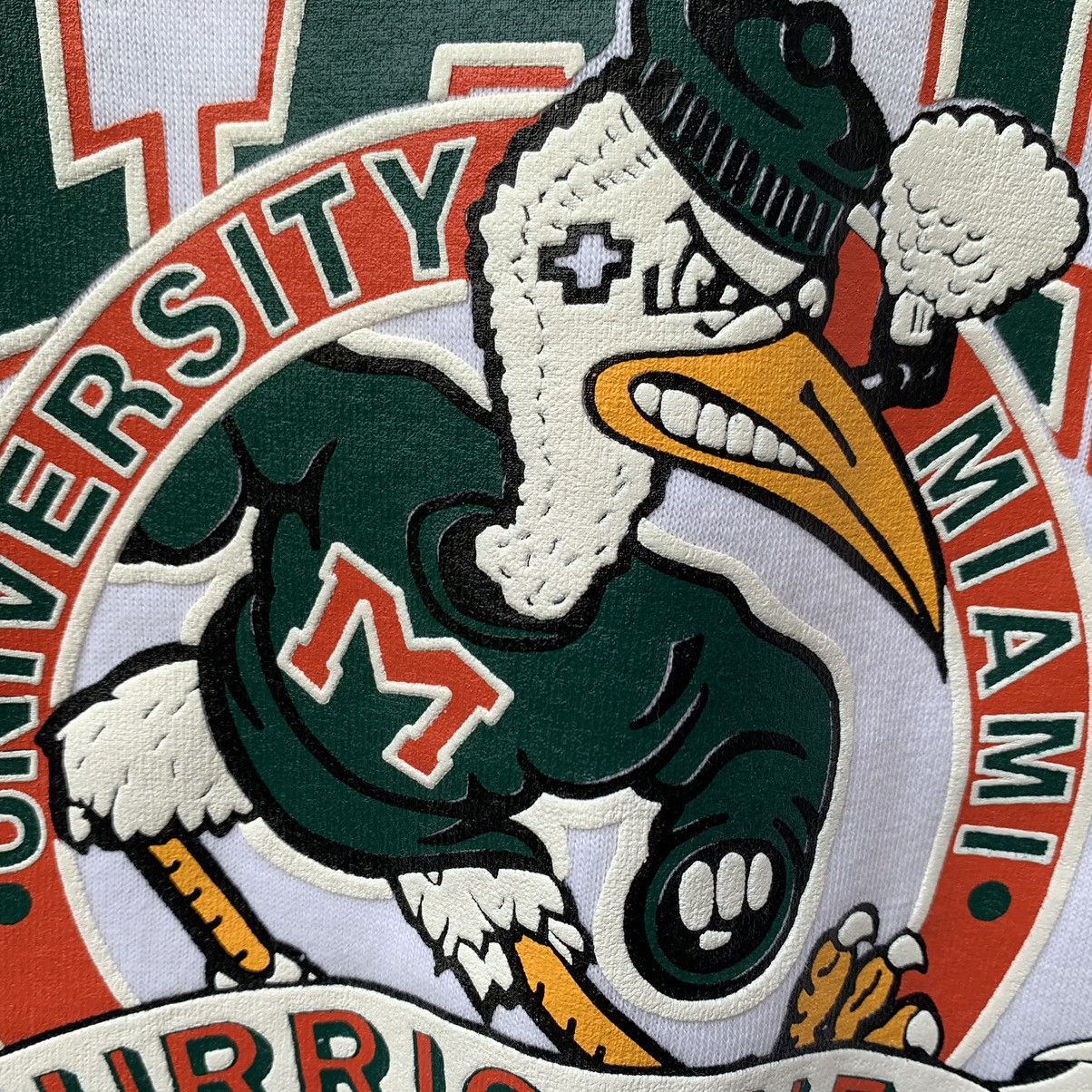 Russell Athletic Vintage 90s Russell University Of Miami Hurricanes Crewneck Size US S / EU 44-46 / 1 - 5 Thumbnail