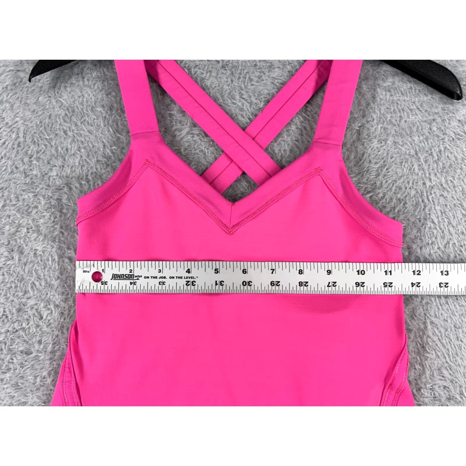 Lululemon Lululemon Shirt Women Pink Mile A Minute Tank Run Jersey Luxtreme W1B87S Sleeveless Racerback V-Neck Casual Shirt, 2, Regular, Pink, Women's Tank Size XS / US 0-2 / IT 36-38 - 6 Thumbnail