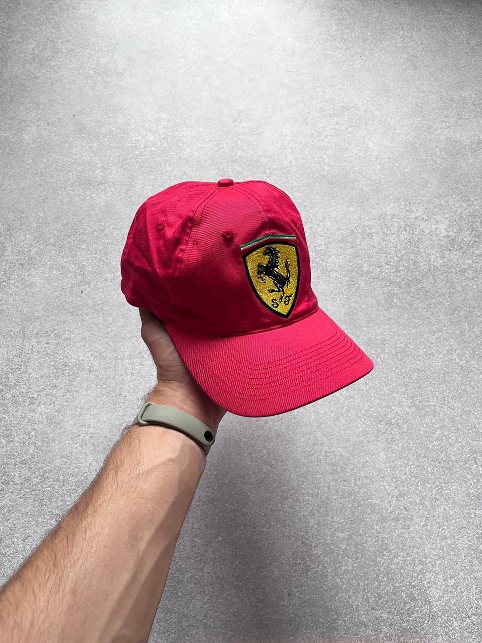 Ferrari × Vintage Vintage Ferrari Embroidery Racing Cap Y2K Os Size ONE SIZE - 1 Thumbnail