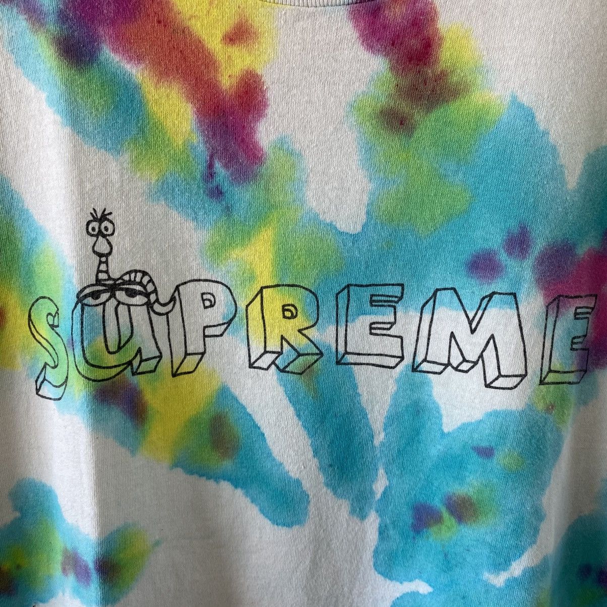 Supreme Vintage Supreme Wtaps T-Shirt White Tie Dye 2007 Designer Size US XL / EU 56 / 4 - 3 Thumbnail