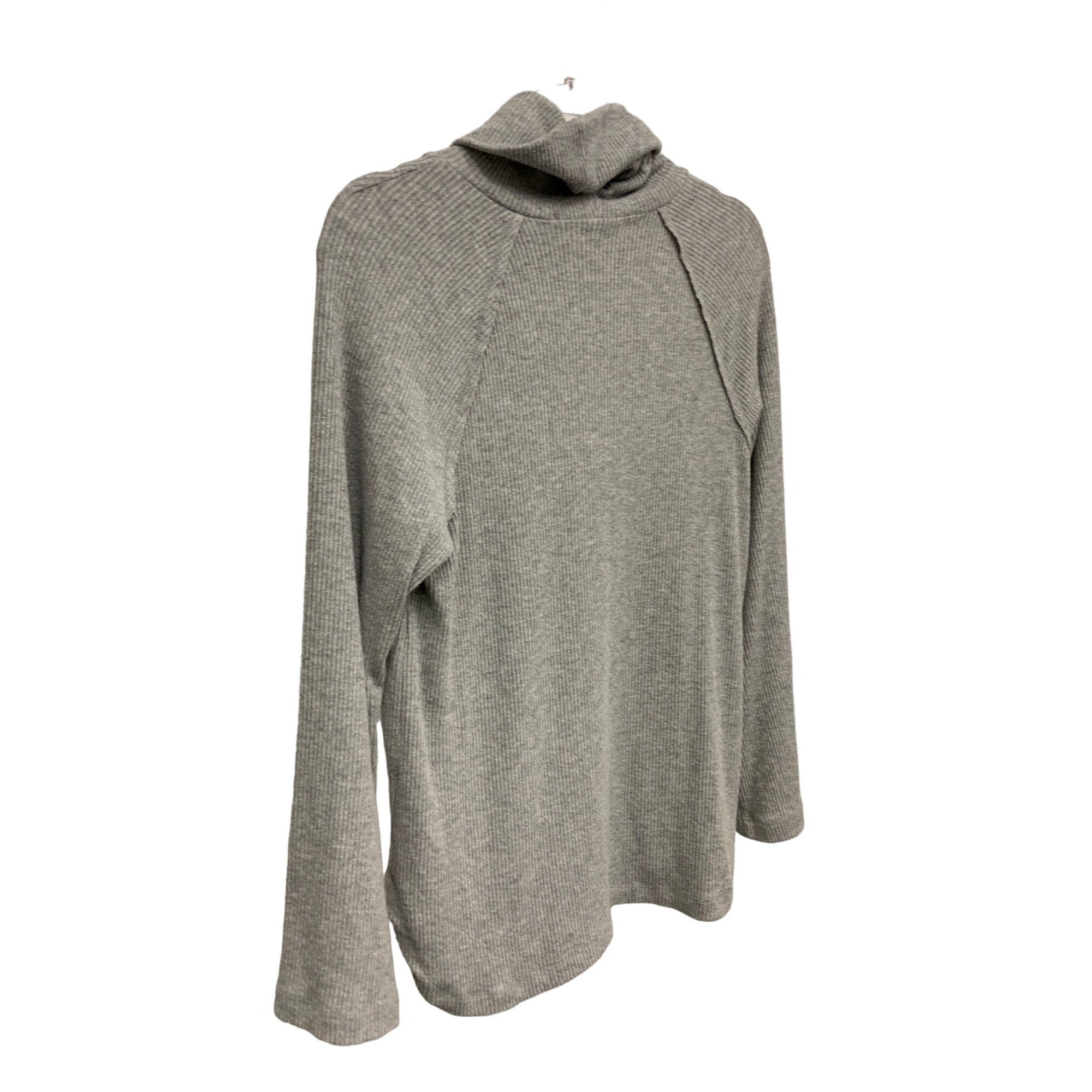 Michael Stars Michael Stars Heather Grey Cowl Neck Sweater Soft & Flowy Size XS / US 0-2 / IT 36-38 - 3 Thumbnail