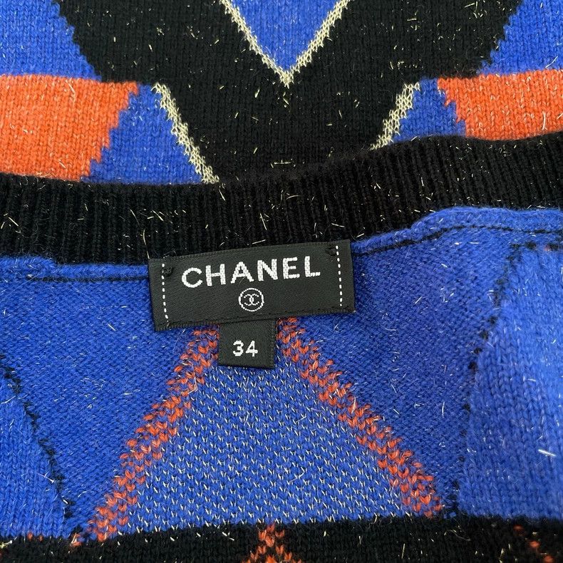 Chanel Chanel Egyptian series cashmere knitted vest 2504-Nextarrow Size XXS / US 00 / IT 34 - 5 Thumbnail