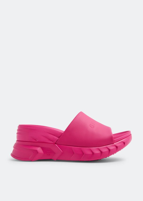 Givenchy o1loc1c0724 Marshmallow Sandals Pink Size US 10 / IT 40 - 1 Thumbnail