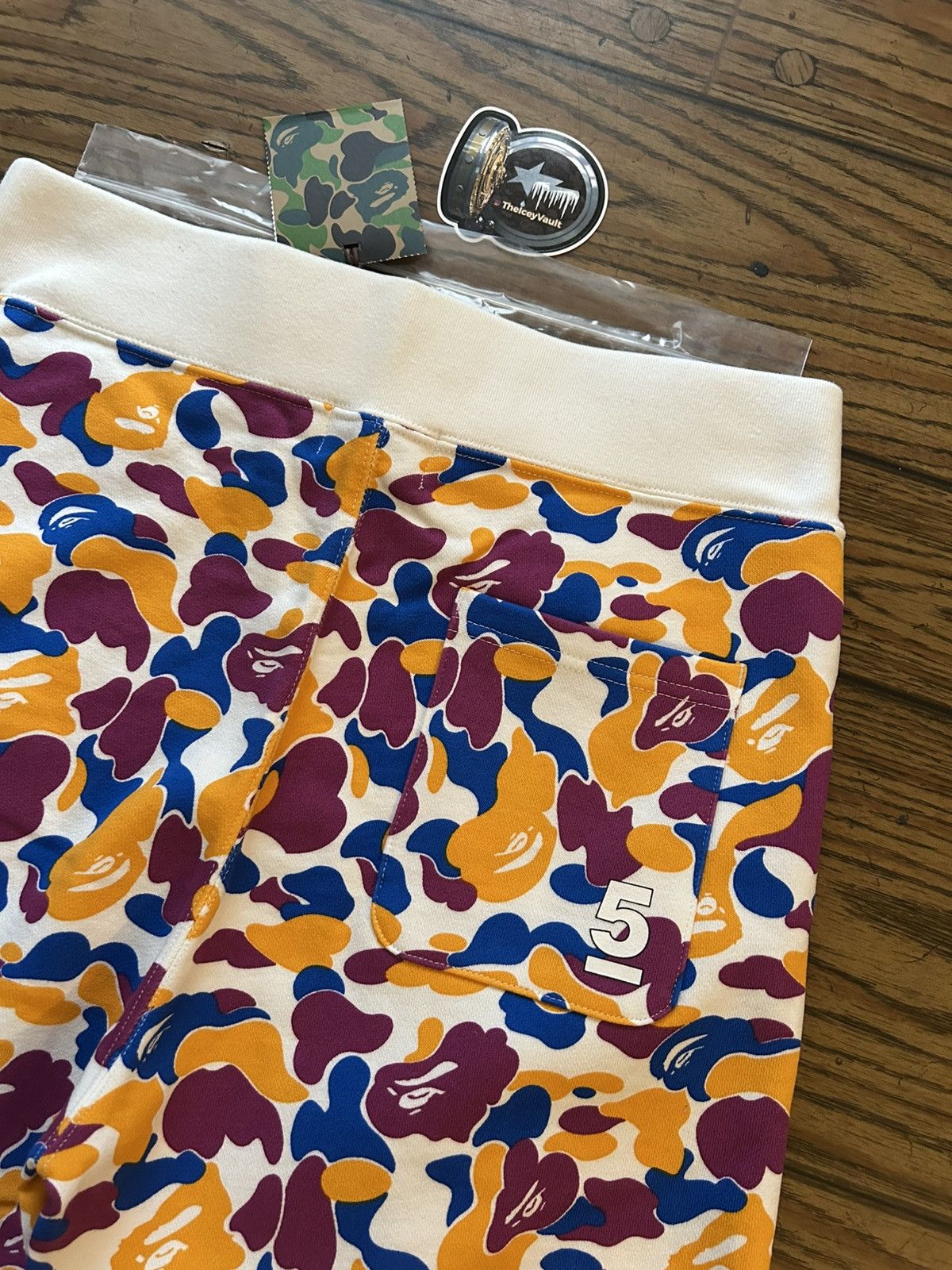 Bape NEW Bape Los Angeles Camo Sweat Shorts Size US 32 / EU 48 - 4 Thumbnail