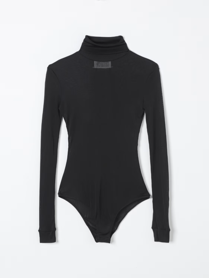 Maison Margiela BNWT AW24 MAISON MARGIELA ROLL NECK BODYSUIT 40 Size S / US 4 / IT 40 - 10 Thumbnail